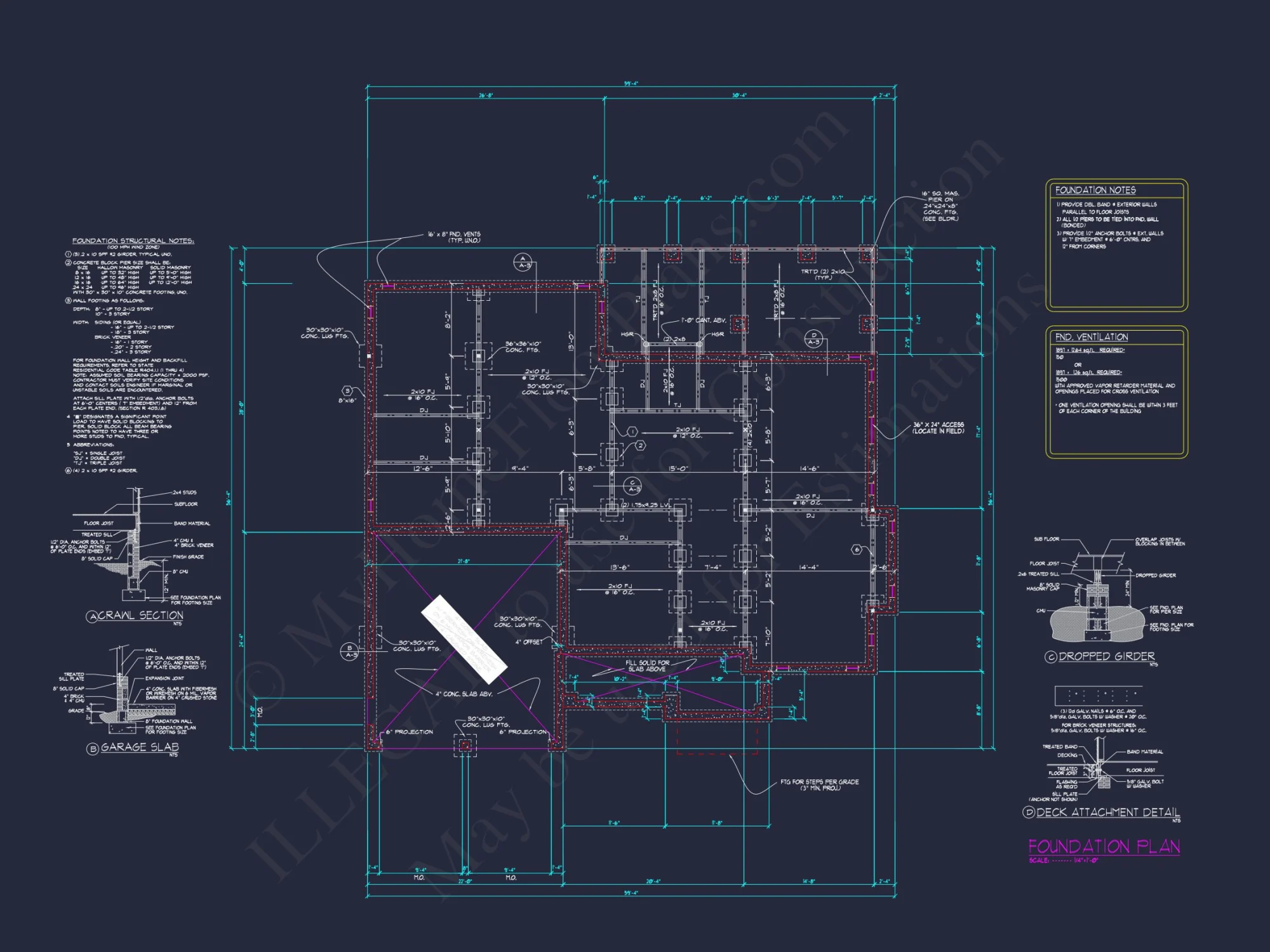 Elegant house Plan with Architectural CAD Designs & Blueprints