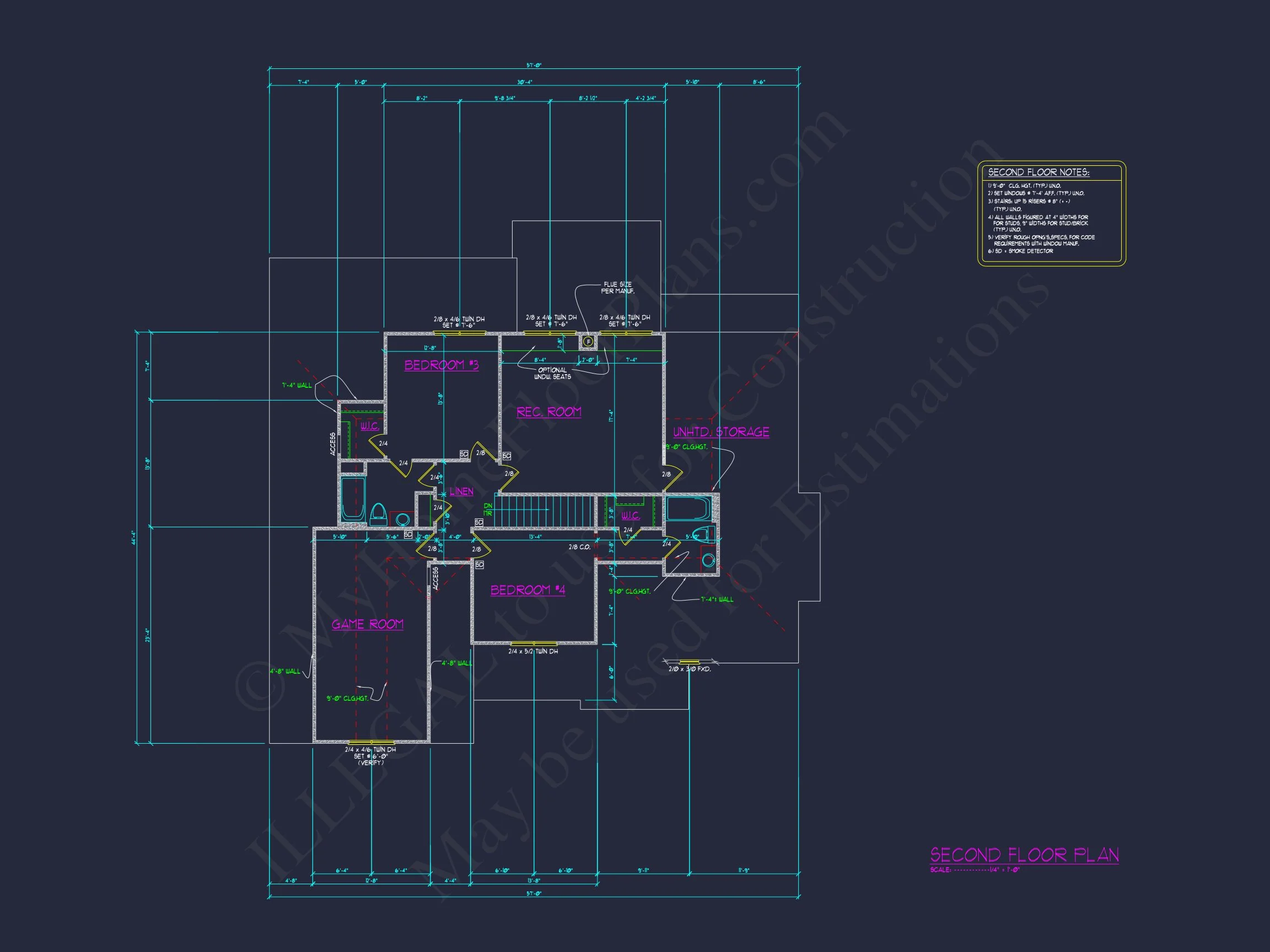 10-1155 HOUSE PLAN - Elegant House Plan with Architectural CAD Designs & Blueprints 7 Elegant house Plan with Architectural CAD Designs & Blueprints