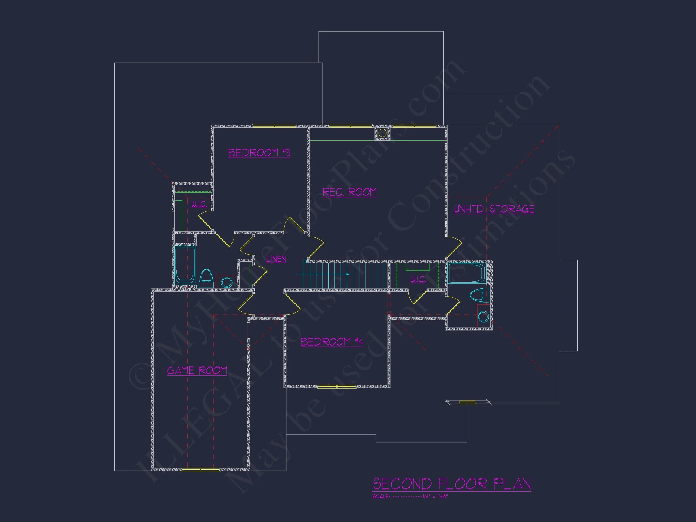 10-1155 HOUSE PLAN - Elegant House Plan with Architectural CAD Designs & Blueprints 5 Elegant house Plan with Architectural CAD Designs & Blueprints