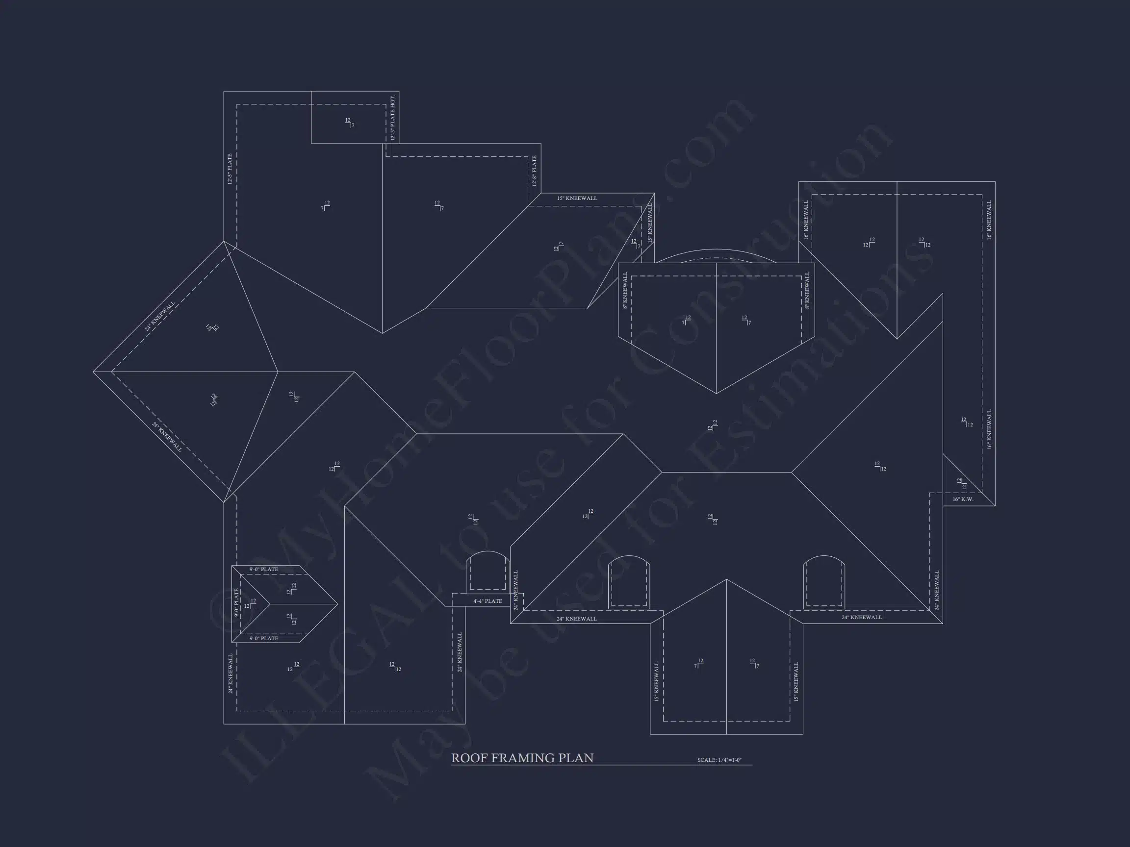 Luxury house Plan: 8043 Sq Ft, 4 Beds, 4 Baths, 3-Car Garage