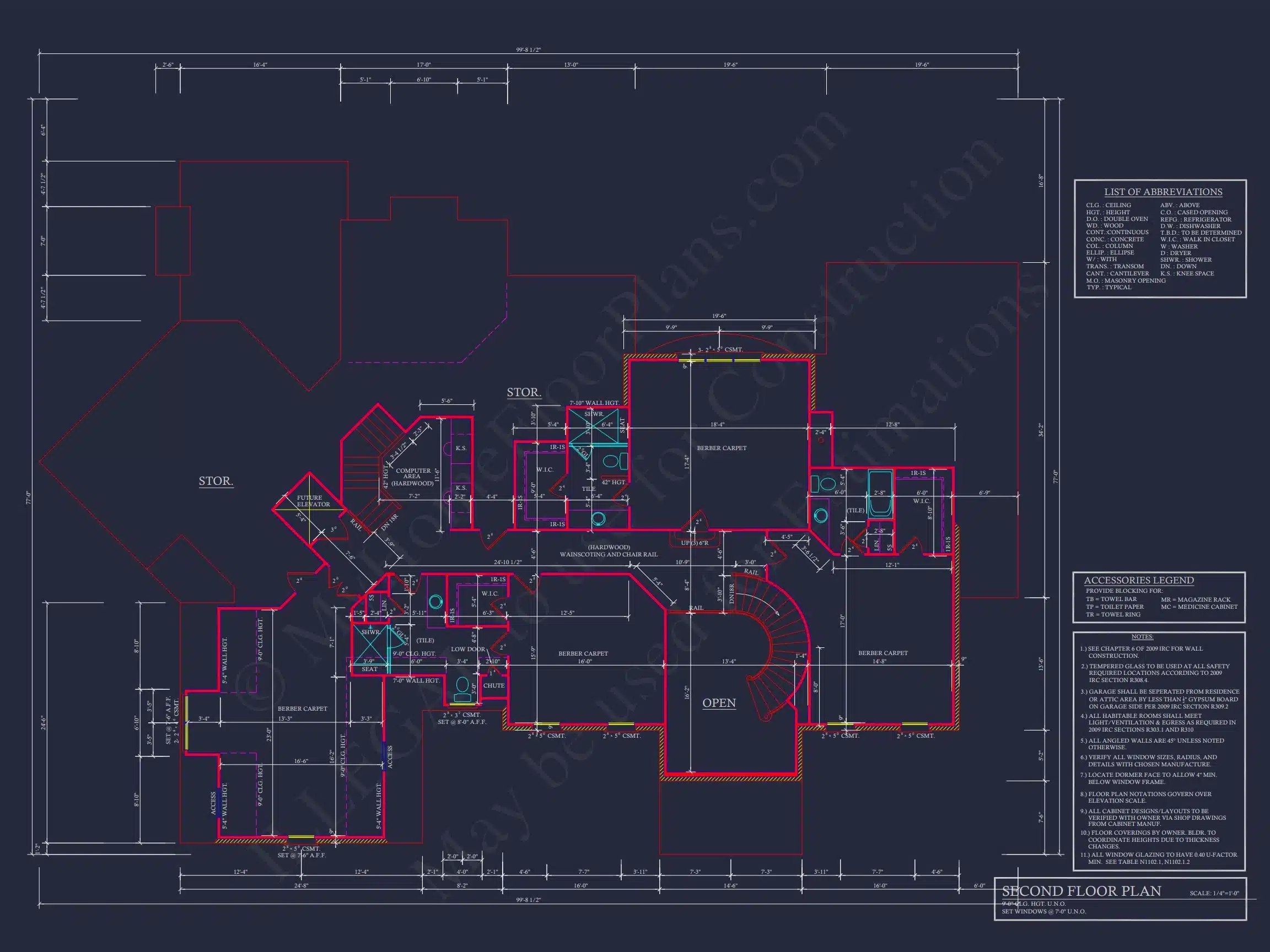 Luxury house Plan: 8043 Sq Ft, 4 Beds, 4 Baths, 3-Car Garage