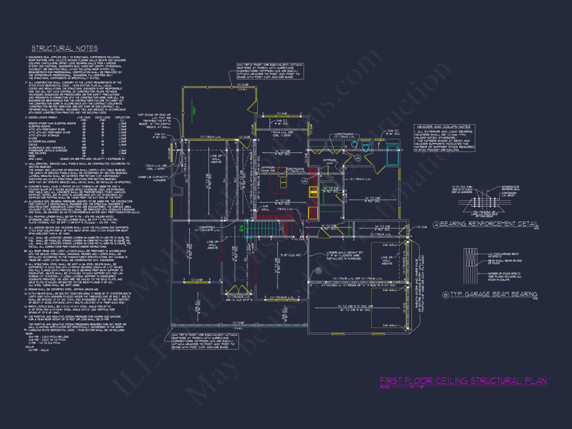 Modern house Floor Plan with 5 Bedrooms, Blueprint & Designs