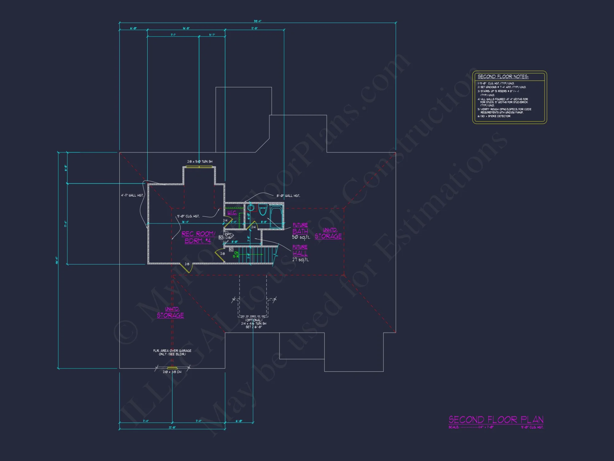 Modern Suburban house Floor Plan & Blueprint with CAD Designs