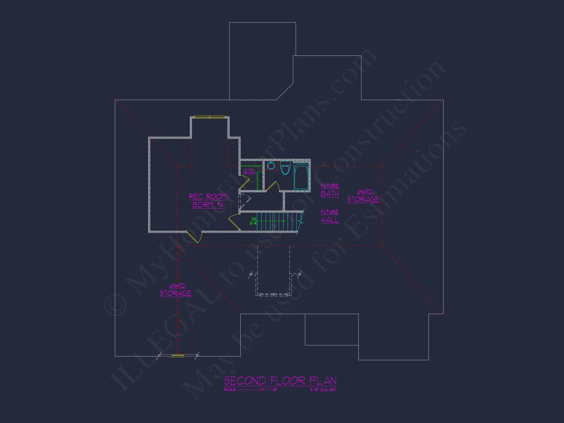 10-1053 HOUSE PLAN - Modern Suburban House Floor Plan & Blueprint with CAD Designs 10 Modern Suburban house Floor Plan & Blueprint with CAD Designs
