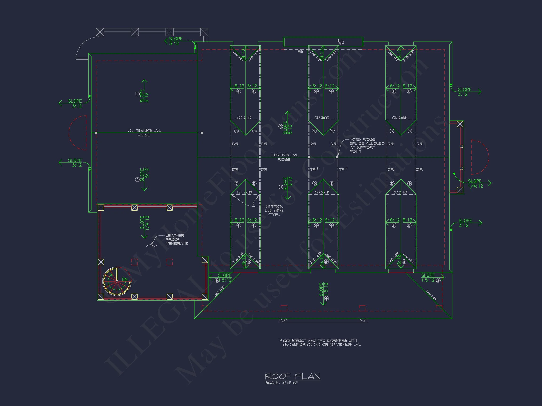 Beach house Plan w/4 Beds, Elevator & Garage: Floor Plans & Blueprints