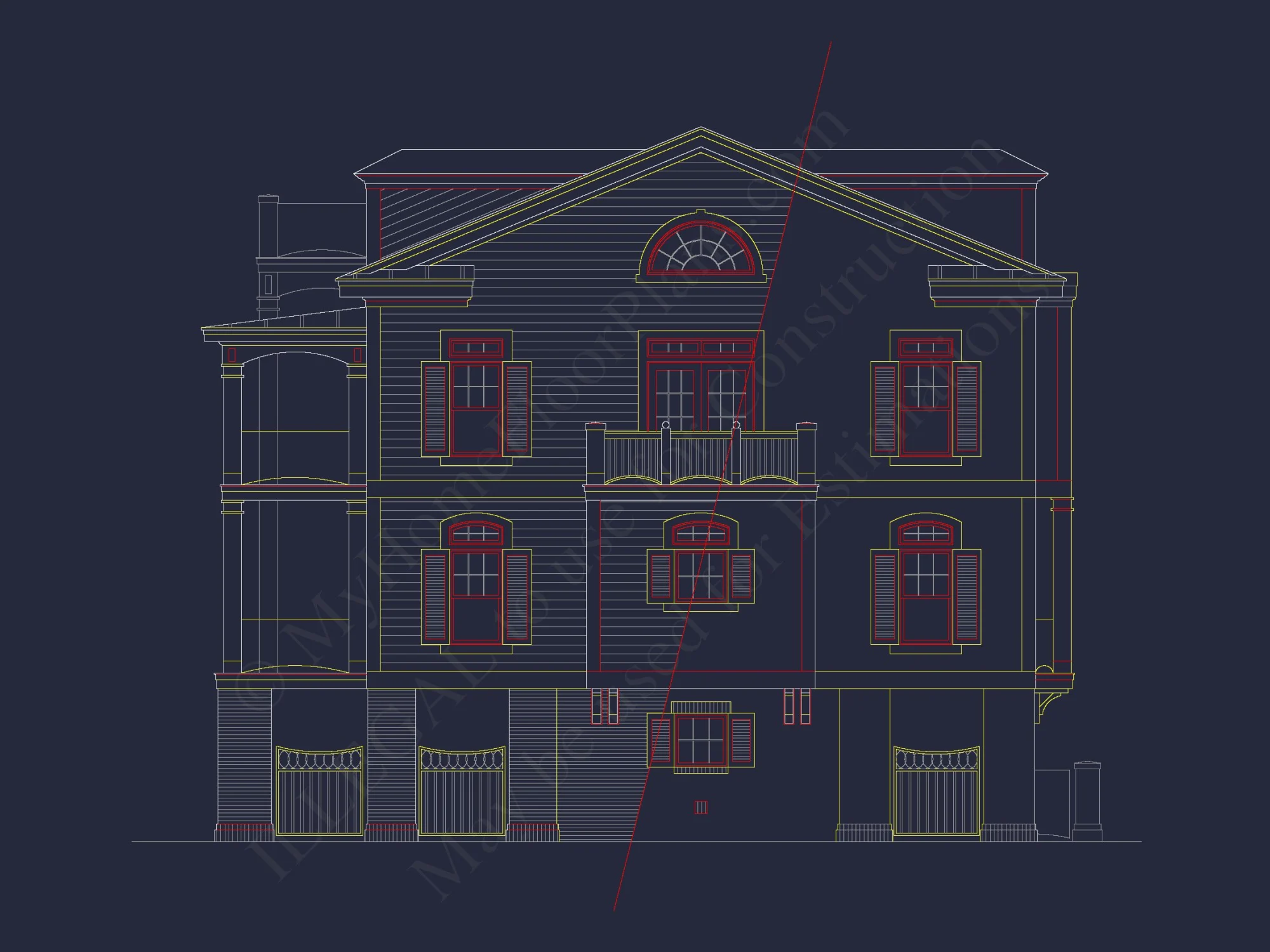 Beach house Plan w/4 Beds, Elevator & Garage: Floor Plans & Blueprints