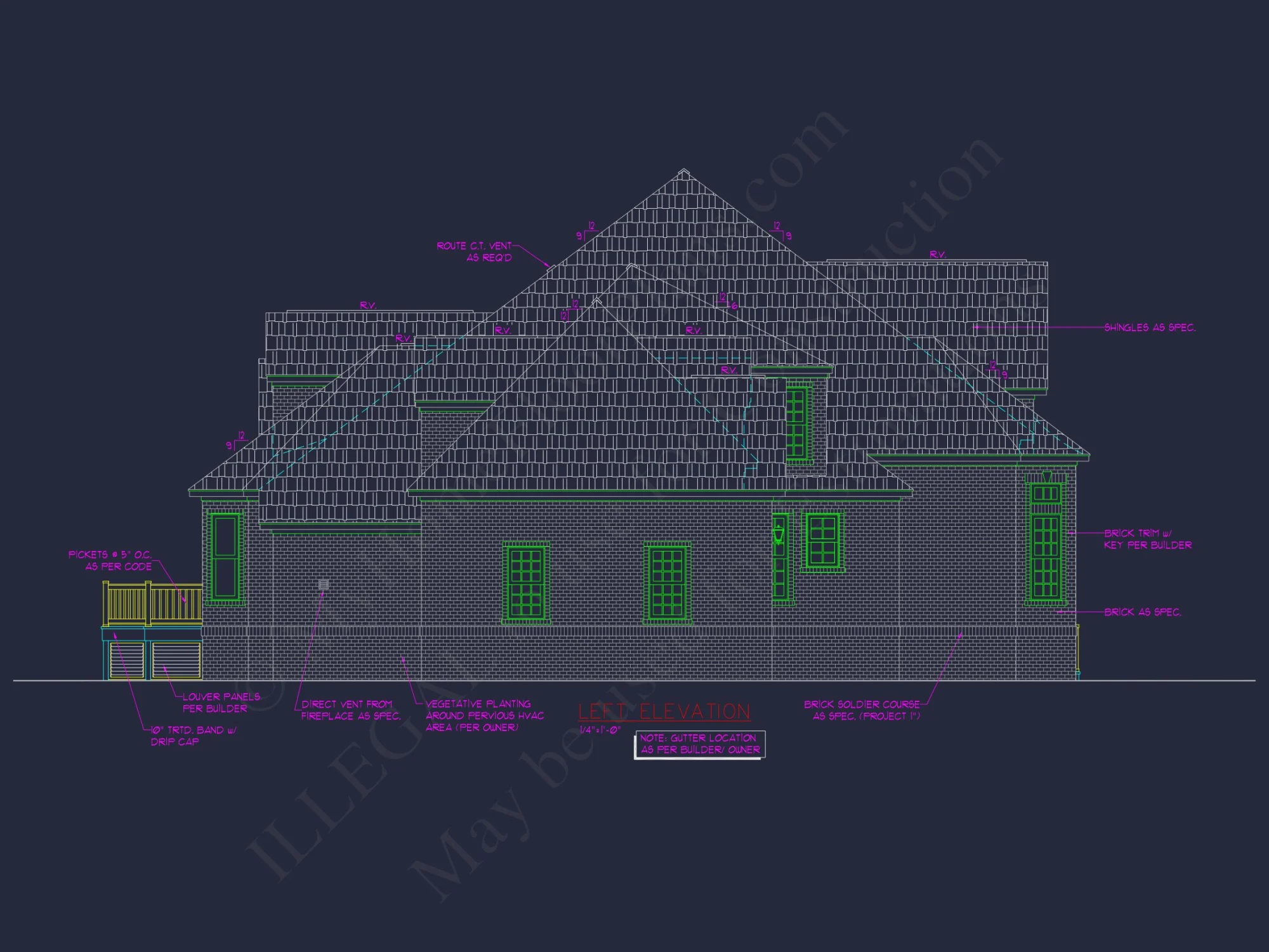 Luxury 2-Story 5-Bedroom house Plan & Blueprint Designs