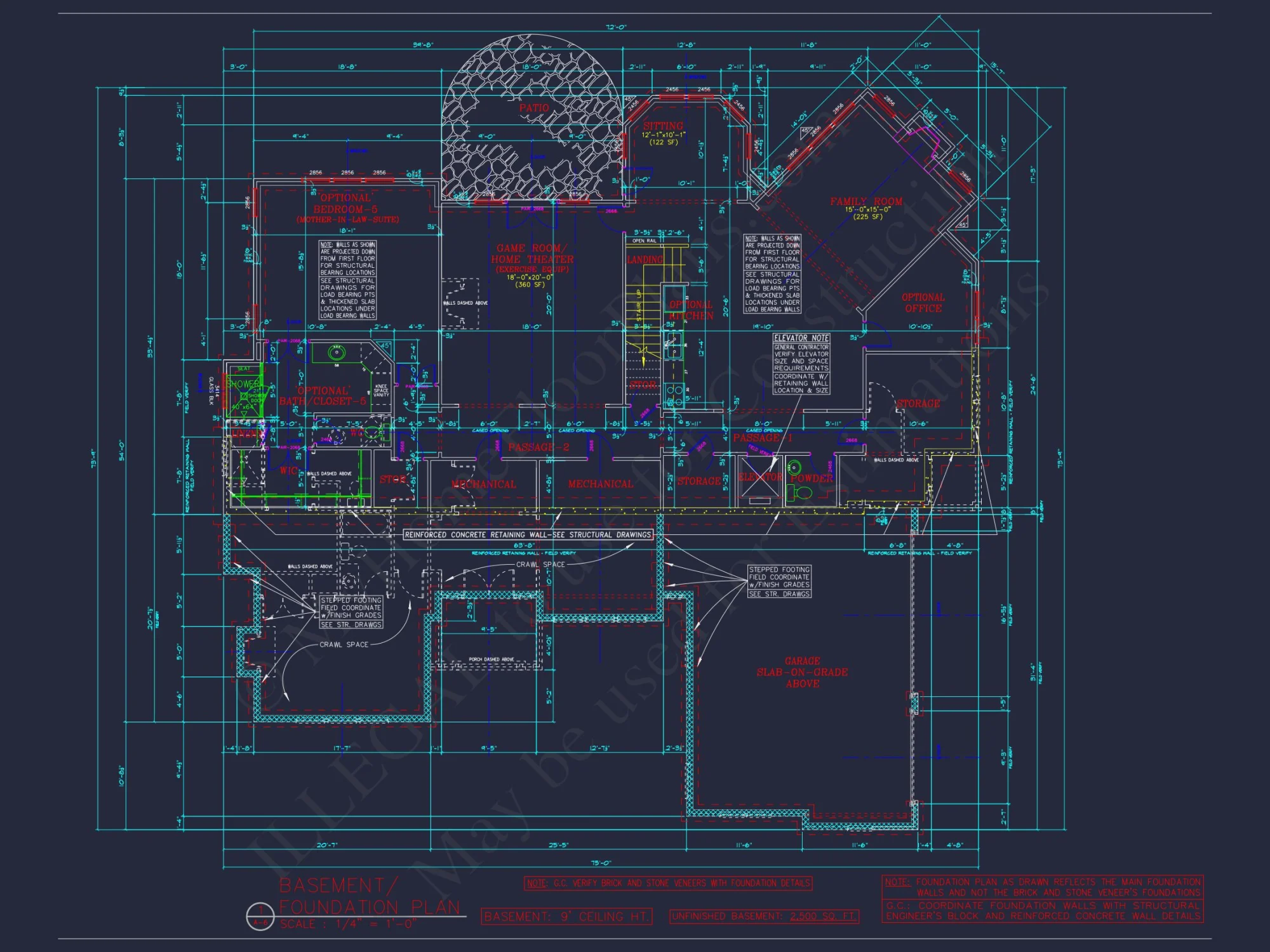 Elegant 3-Story house Plan with CAD Blueprint and Designs