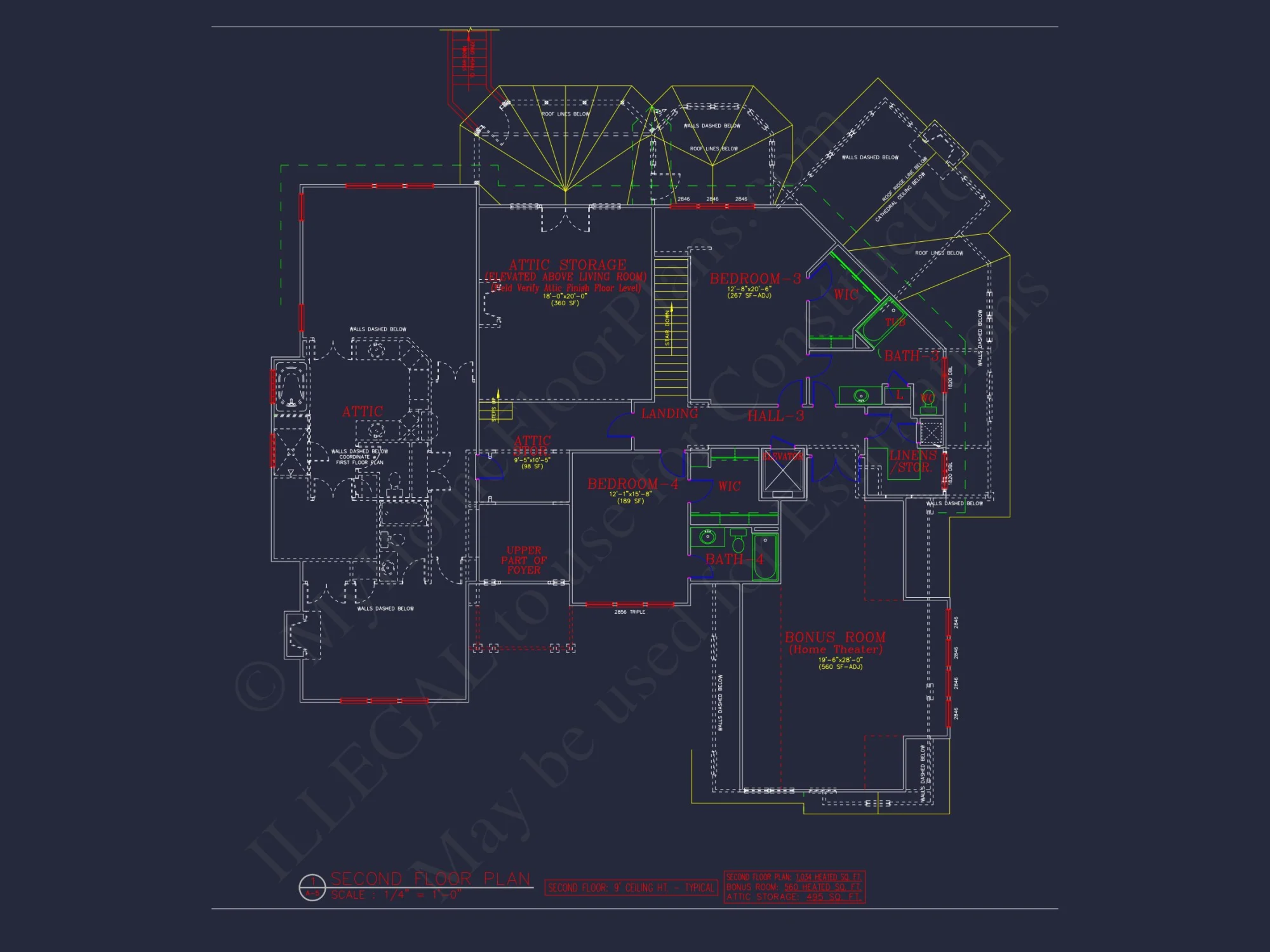 Elegant 3-Story house Plan with CAD Blueprint and Designs