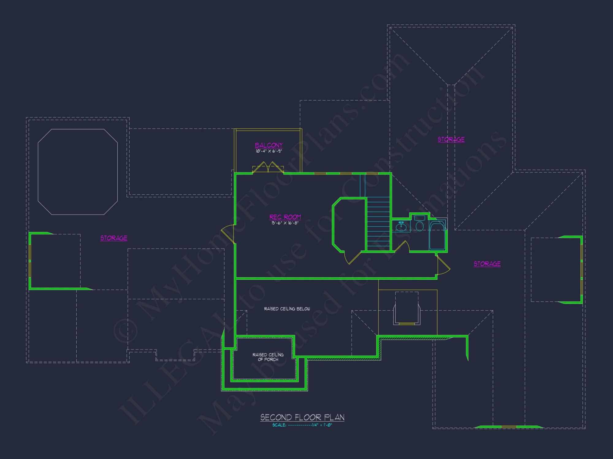 Spacious 2-Story house Plan with CAD Designs & Floor Plans