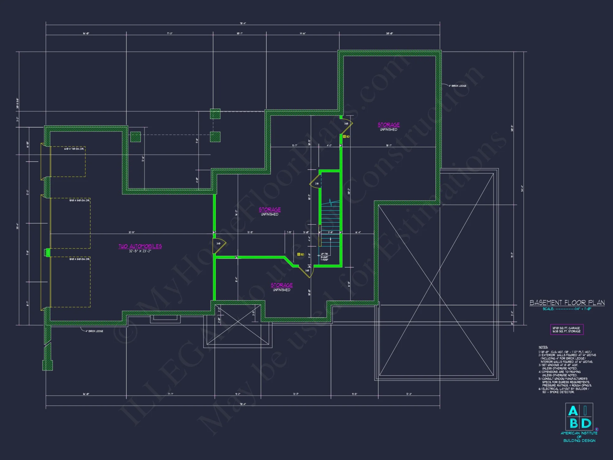 Spacious 2-Story house Plan with CAD Designs & Floor Plans