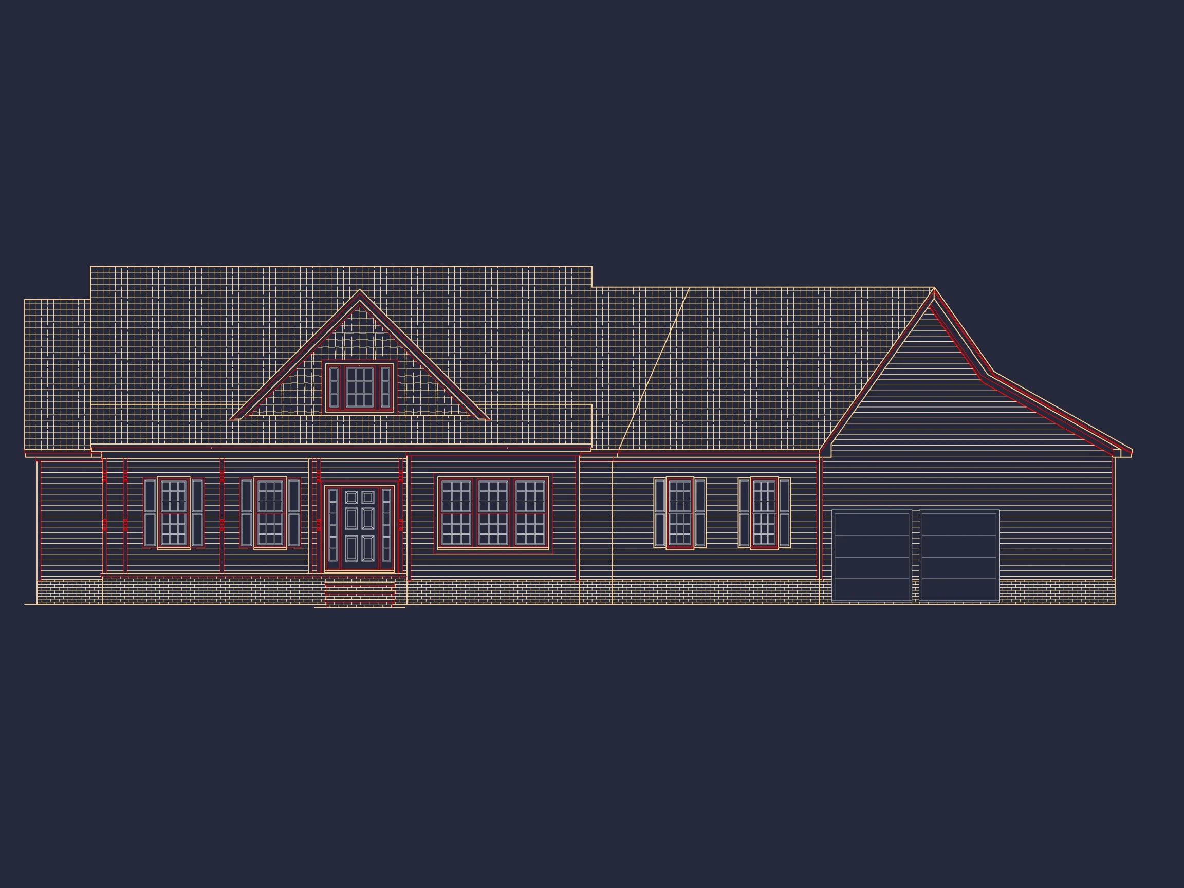 Craftsman house Plan with Spacious Layout – Blueprint for 2-Story Designs