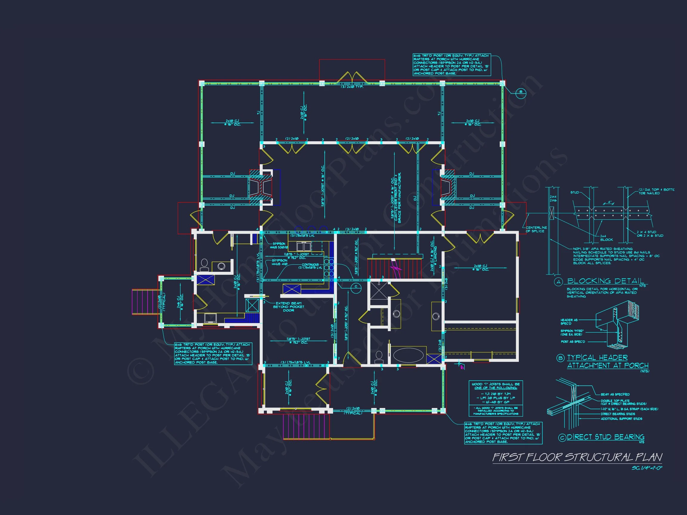 8-1981 HOUSE PLAN - Elegant 3-Bedroom House Plan with Detailed CAD Designs 17 Elegant 3-Bedroom house Plan with Detailed CAD Designs