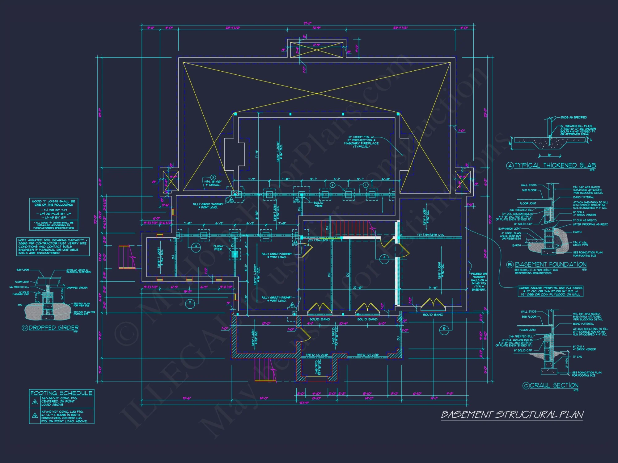 Elegant 3-Bedroom house Plan with Detailed CAD Designs