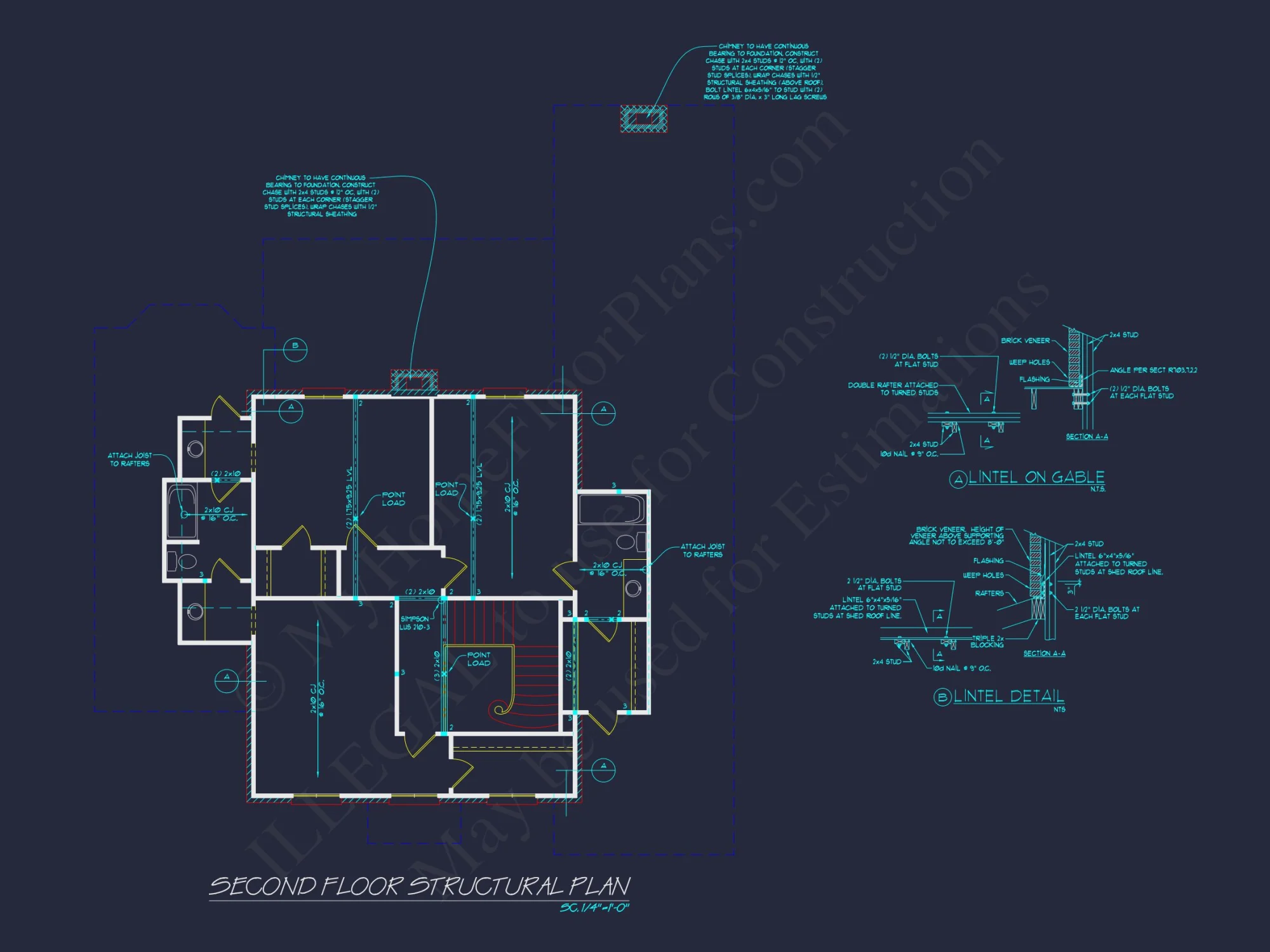 Luxury house Floor Plan: Stunning French Country CAD Design