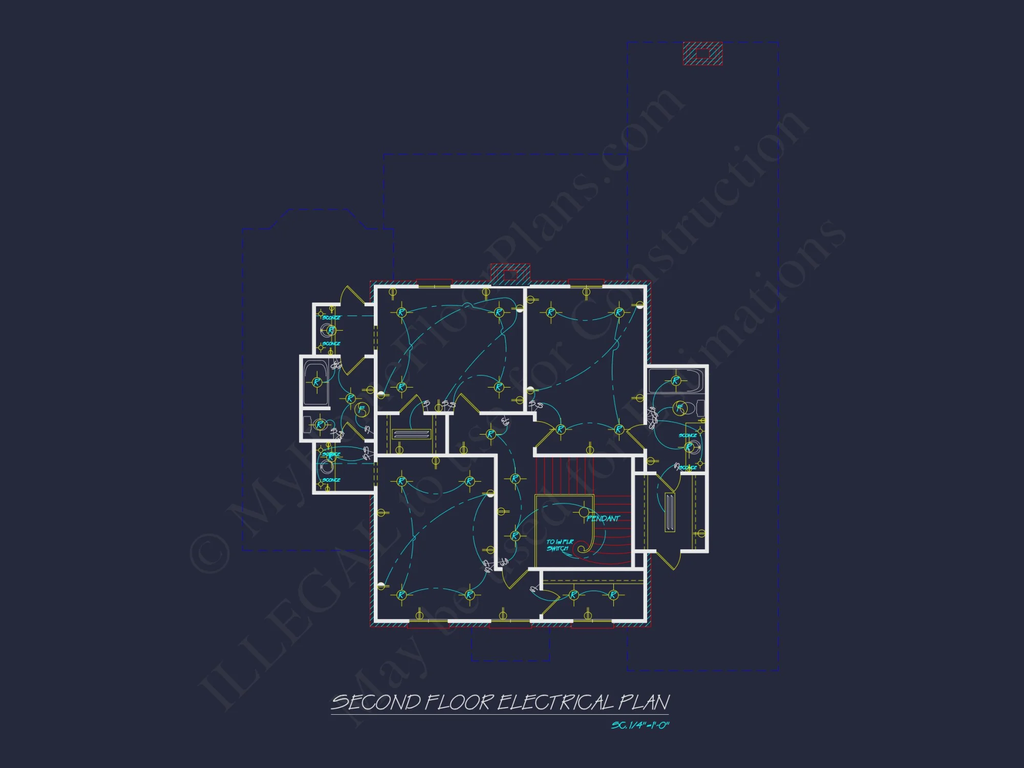 Luxury house Floor Plan: Stunning French Country CAD Design