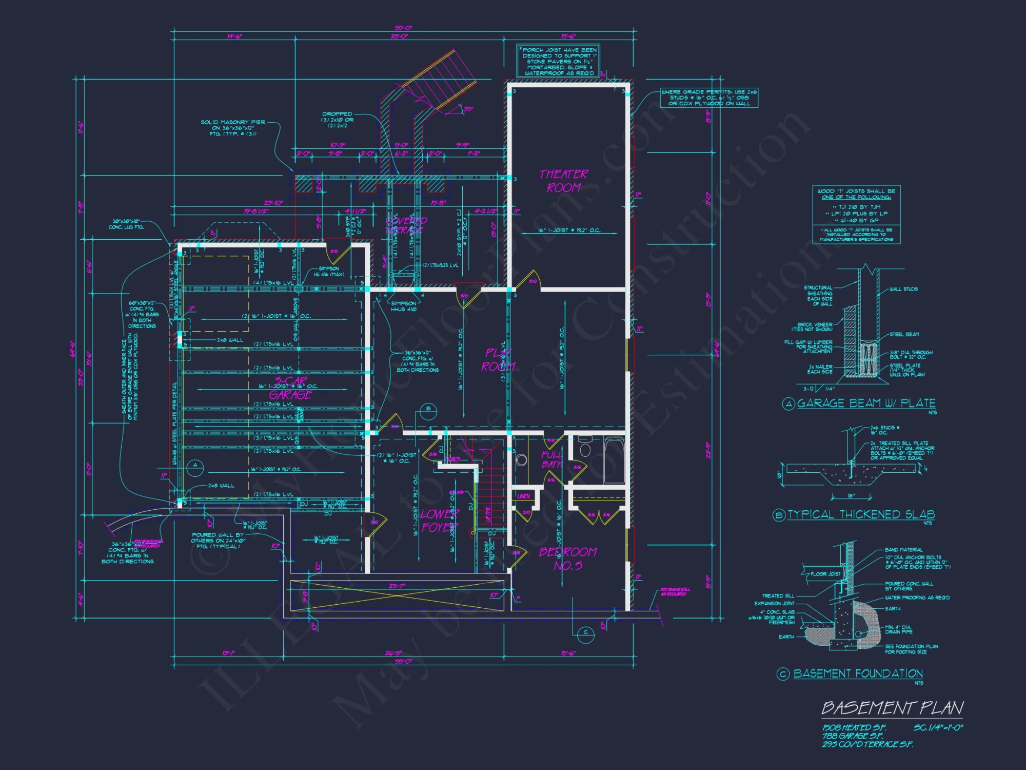 Luxury house Floor Plan: Stunning French Country CAD Design
