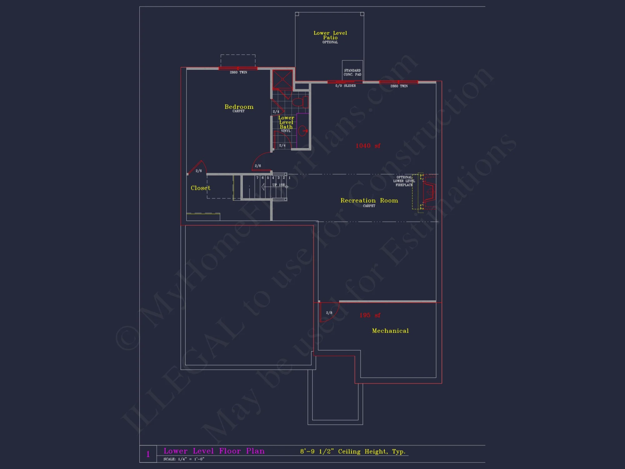 Modern Craftsman house Plan with 4 Beds and 3 Stories