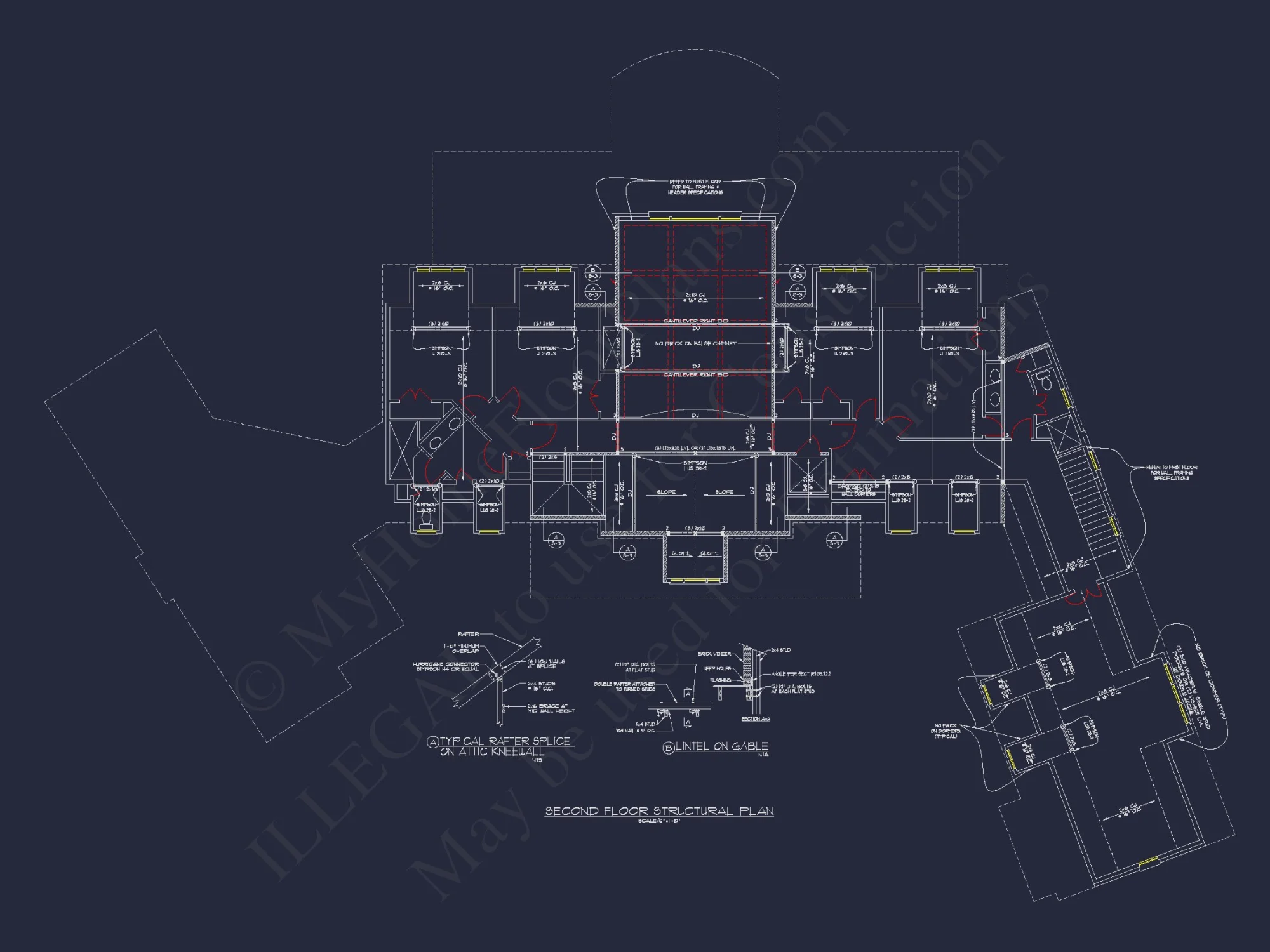 Elegant house Plan with Detailed Floor Blueprint and CAD Designs