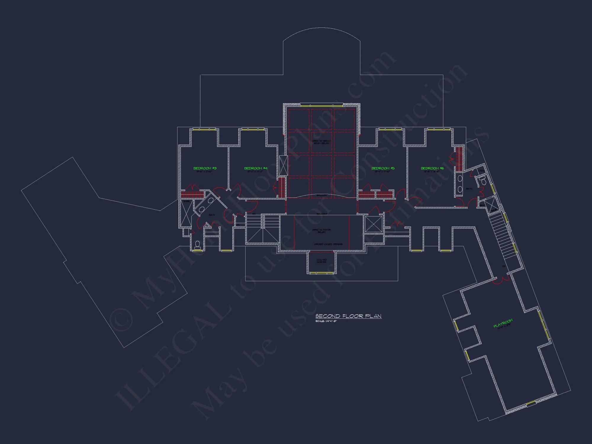 Elegant house Plan with Detailed Floor Blueprint and CAD Designs