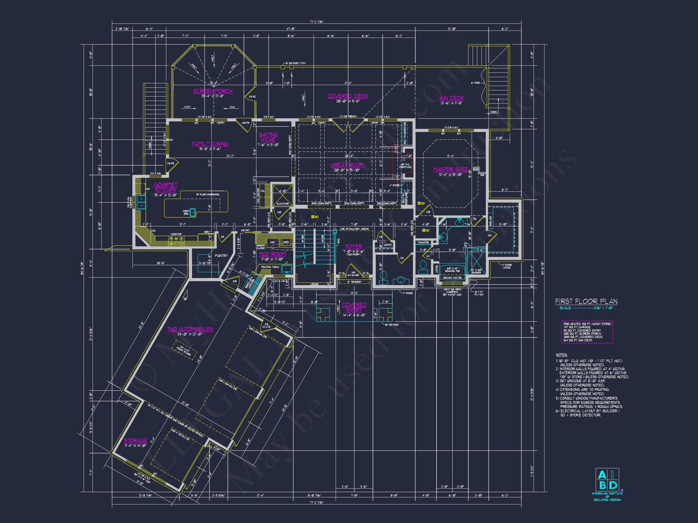 8-1646 HOUSE PLAN - Modern House Plan with 3 Floors, CAD Blueprint & 4 Bedrooms 11 Modern house Plan with 3 Floors, CAD Blueprint & 4 Bedrooms