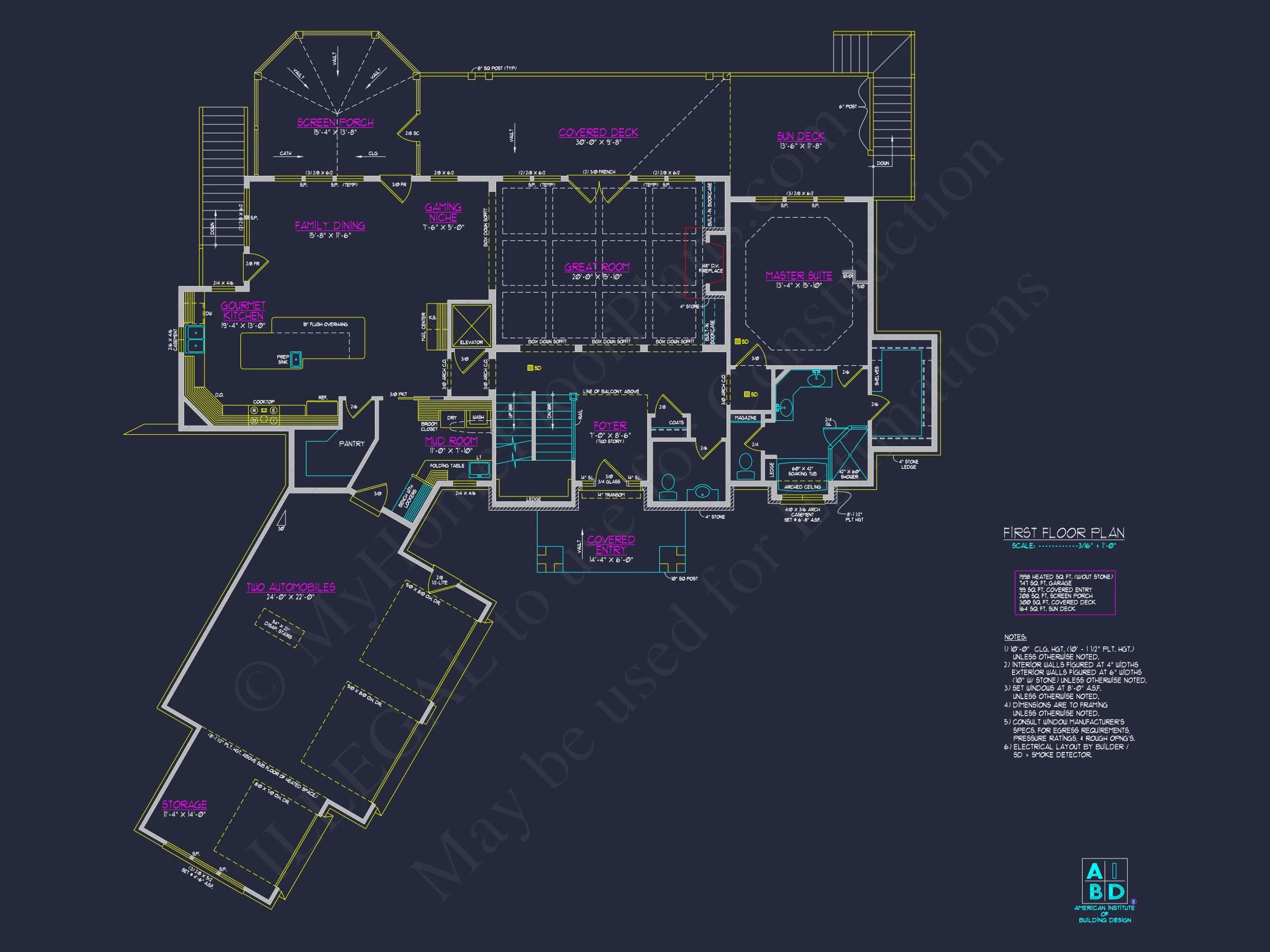 8-1646 HOUSE PLAN - Modern House Plan with 3 Floors, CAD Blueprint & 4 Bedrooms 10 Modern house Plan with 3 Floors, CAD Blueprint & 4 Bedrooms