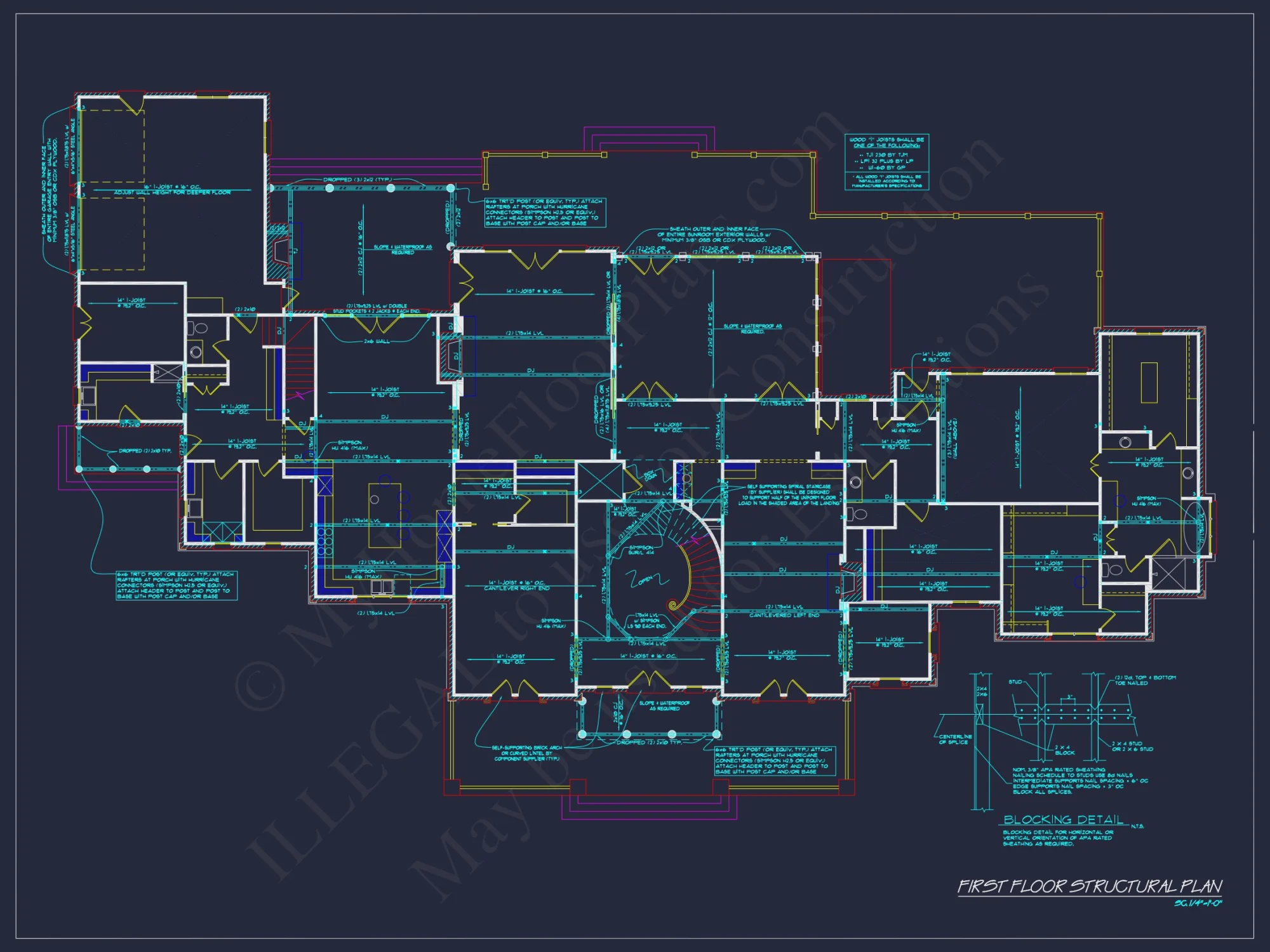 Luxury house Plan with Stunning Floor Plan, CAD Designs & Blueprint