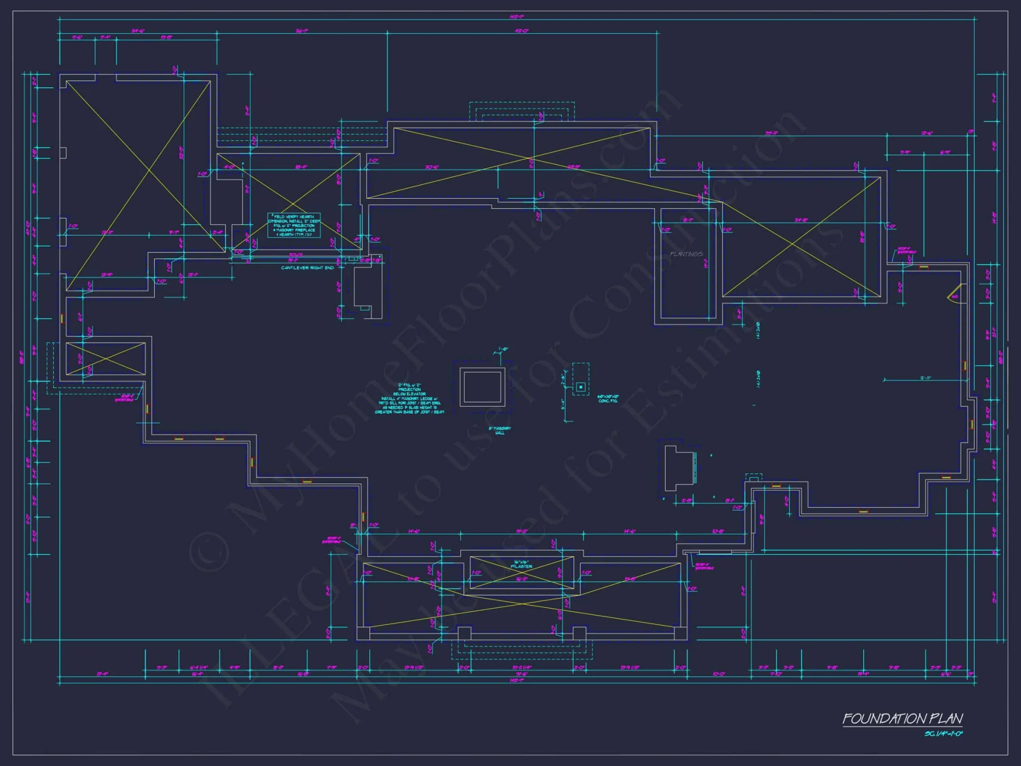 Luxury house Plan with Stunning Floor Plan, CAD Designs & Blueprint