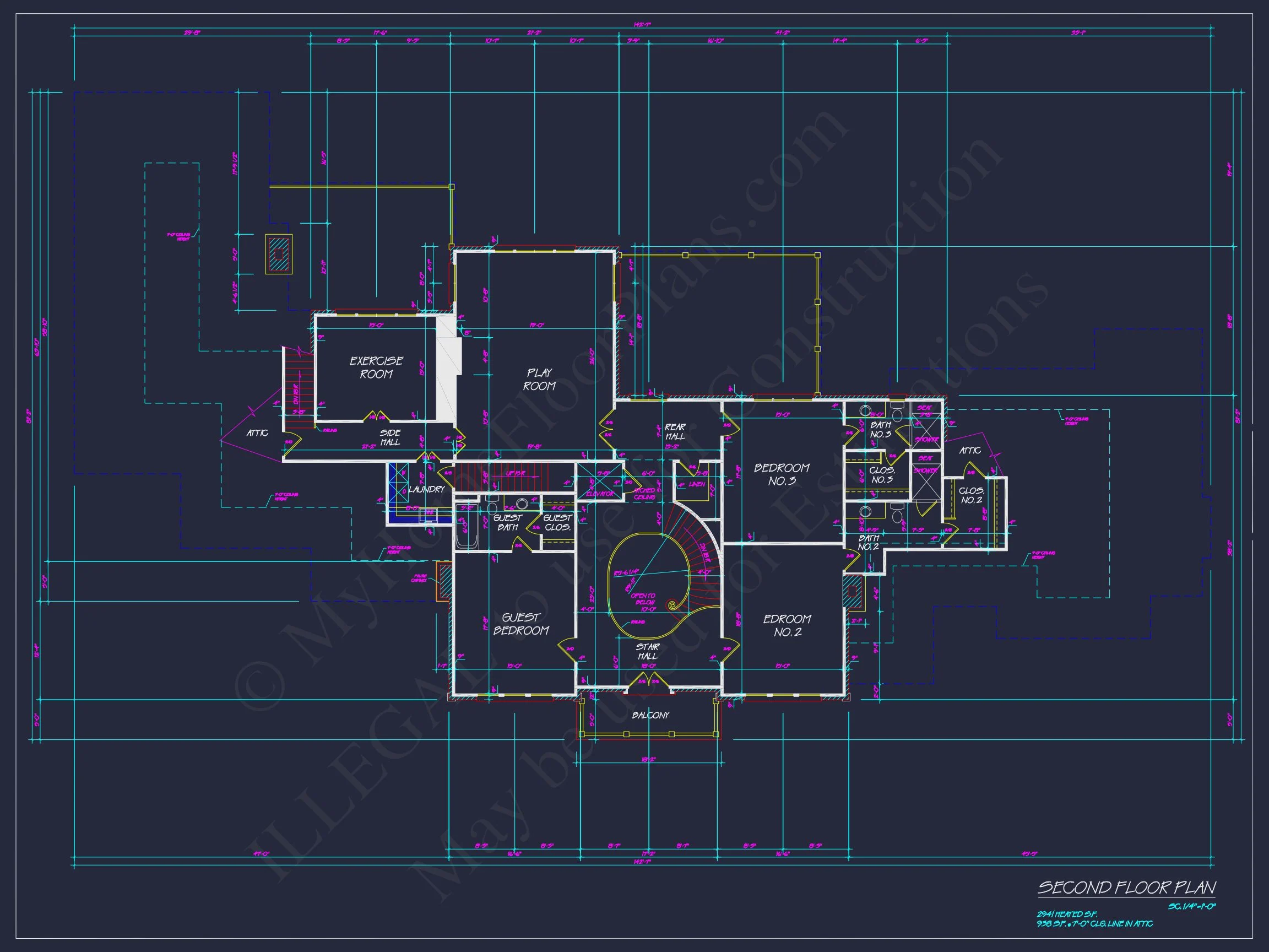 8-1637 HOUSE PLAN - Luxury House Plan with Stunning Floor Plan, CAD Designs & Blueprint 12 Luxury house Plan with Stunning Floor Plan, CAD Designs & Blueprint