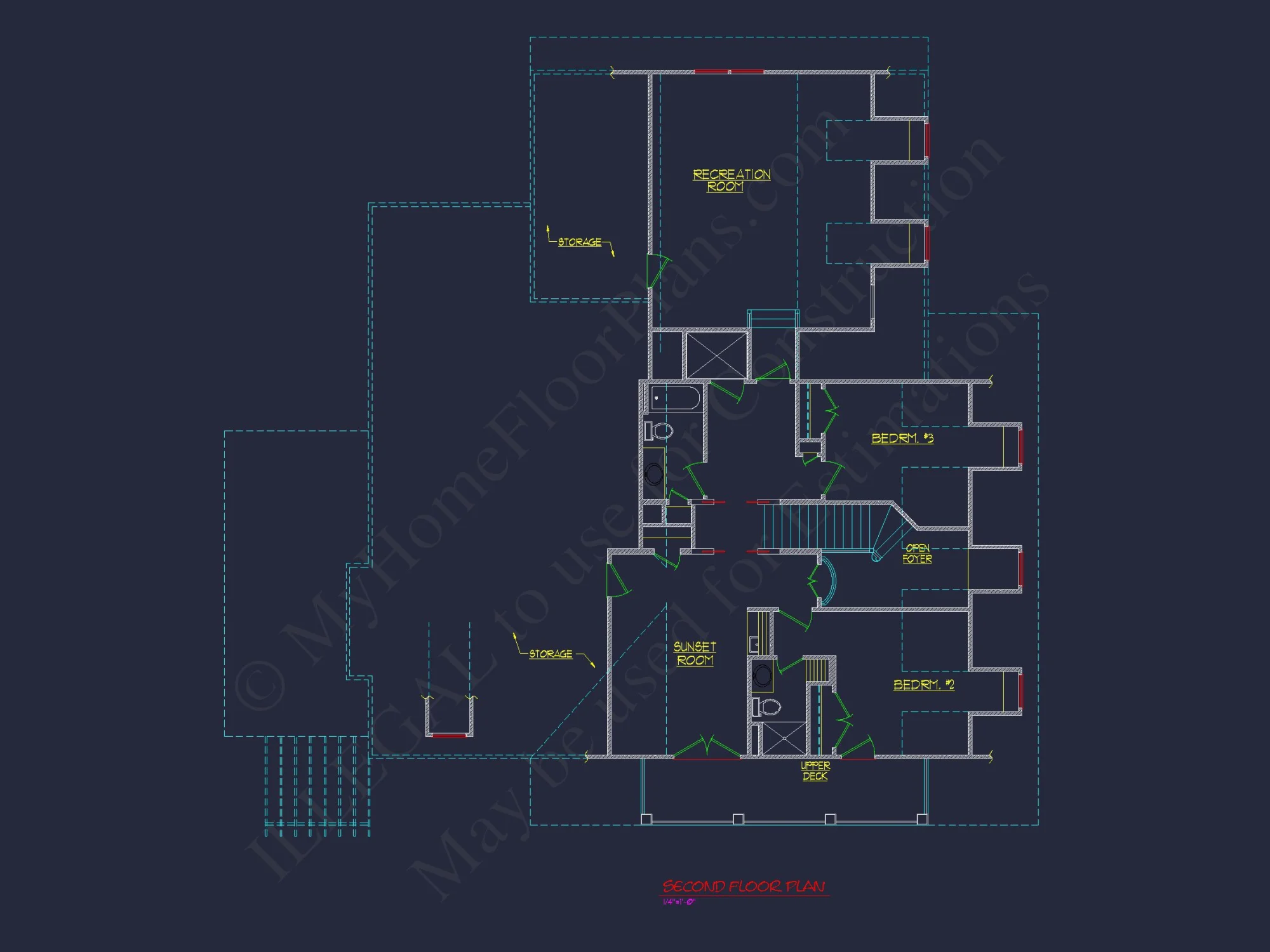 Elegant Southern Farmhouse house Plan with CAD Designs