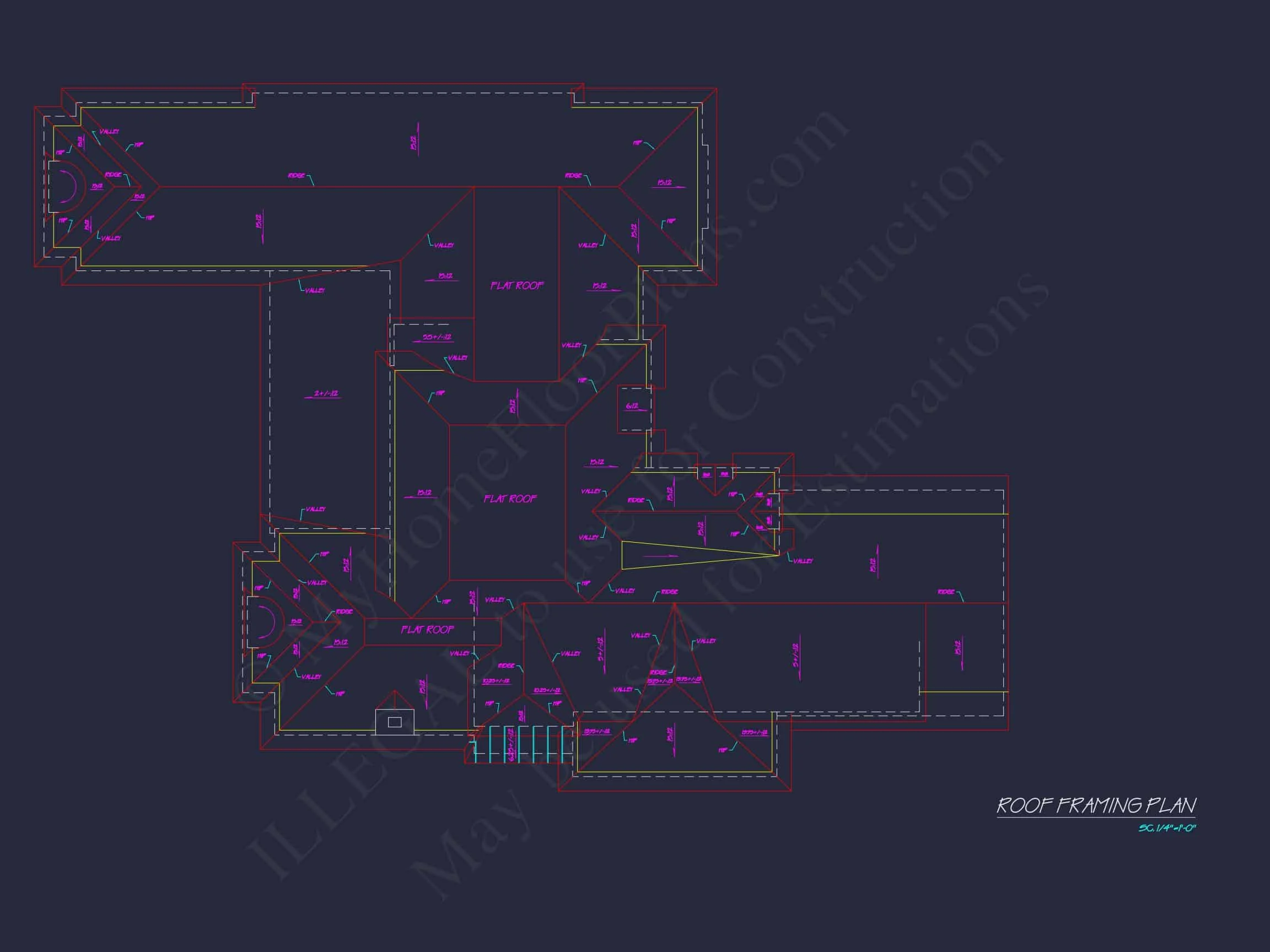 Elegant house Design: Floor Plan & Blueprint CAD for Architects
