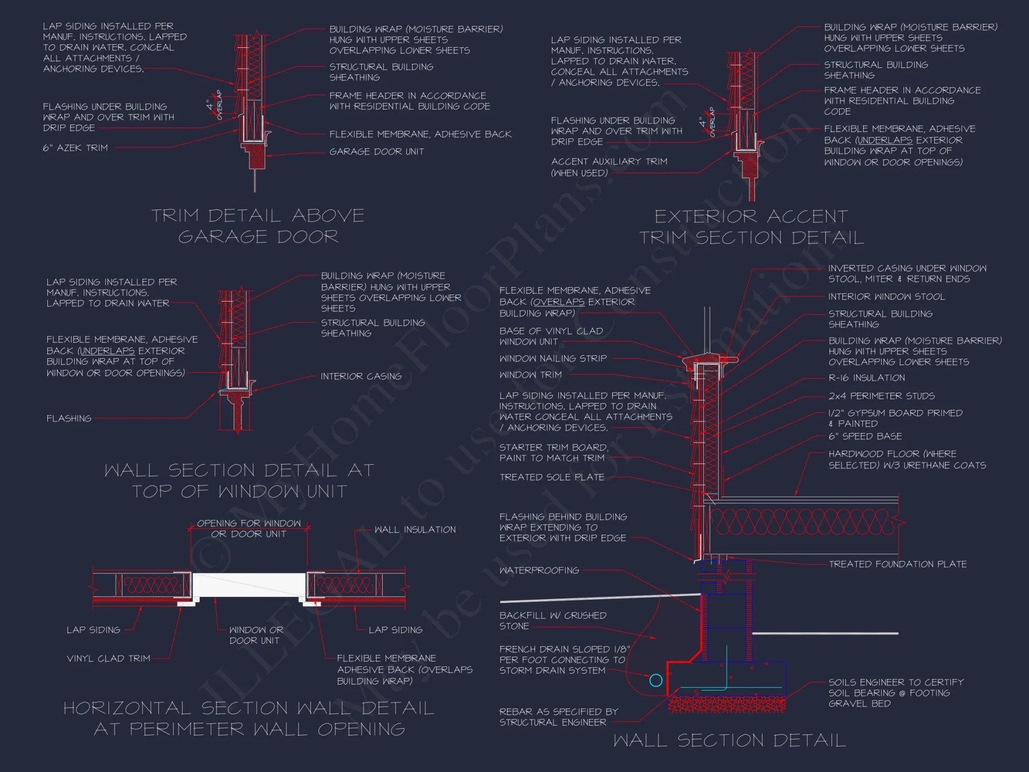 Traditional Craftsman house Plan with 4 Beds, 3 Garage Bays, and Vaulted Ceilings