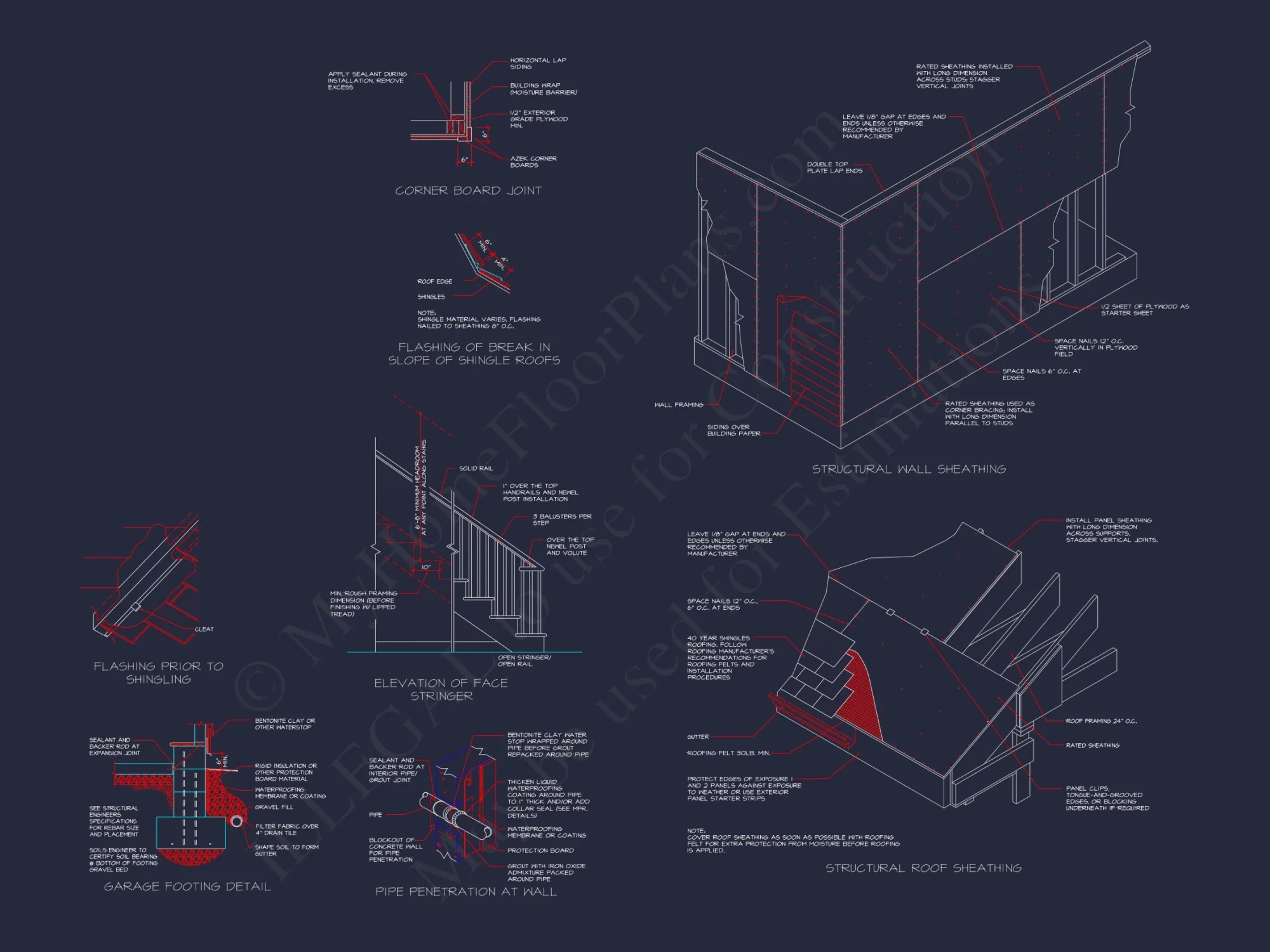 Traditional Craftsman house Plan with 4 Beds, 3 Garage Bays, and Vaulted Ceilings