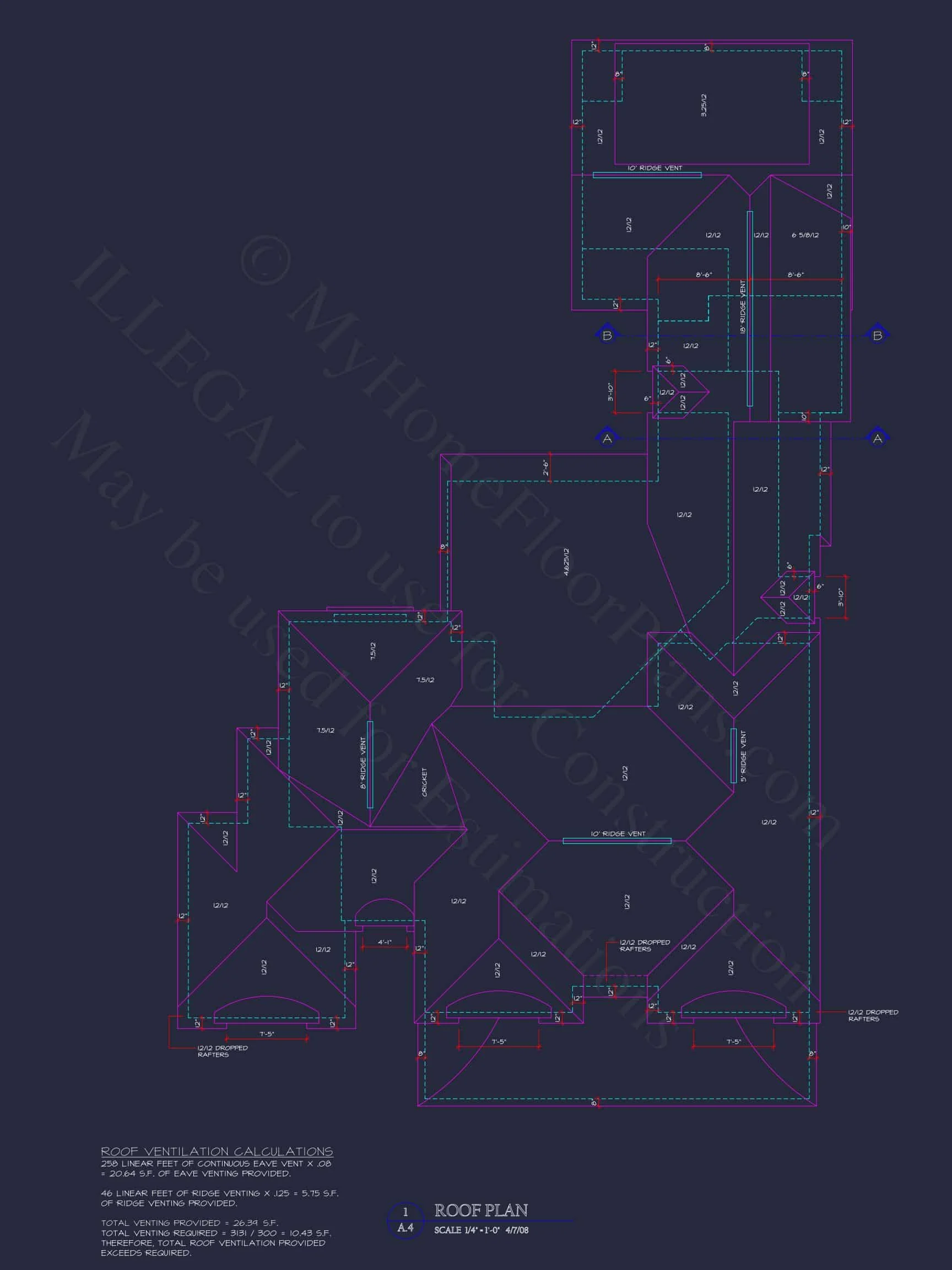 8-1415 HOUSE PLAN - Traditional Craftsman House Plan with 4 Beds, 3 Garage Bays, and Vaulted Ceilings 37 Traditional Craftsman house Plan with 4 Beds, 3 Garage Bays, and Vaulted Ceilings