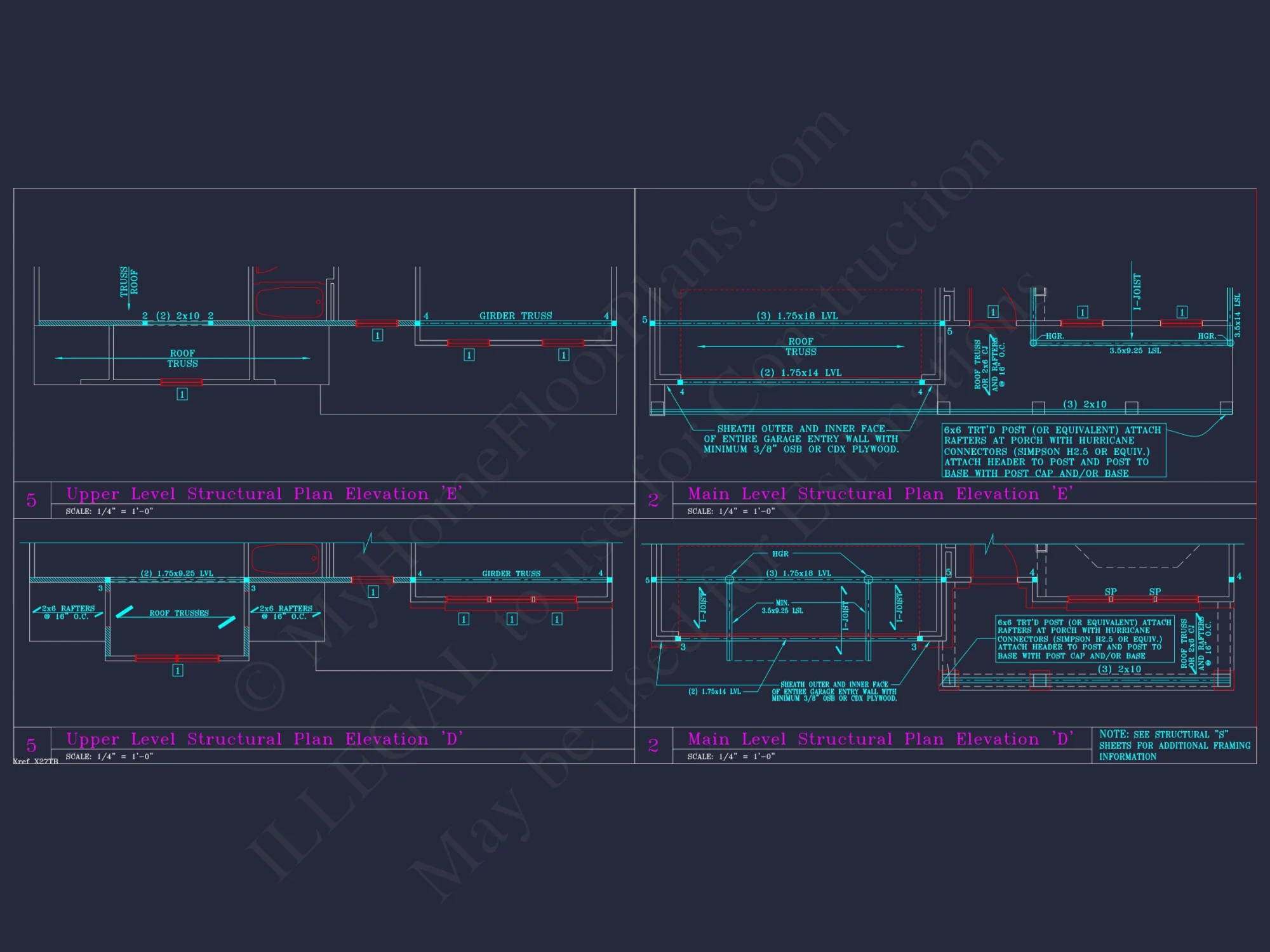Spacious 3-Story house Plan with CAD Blueprints and Designs