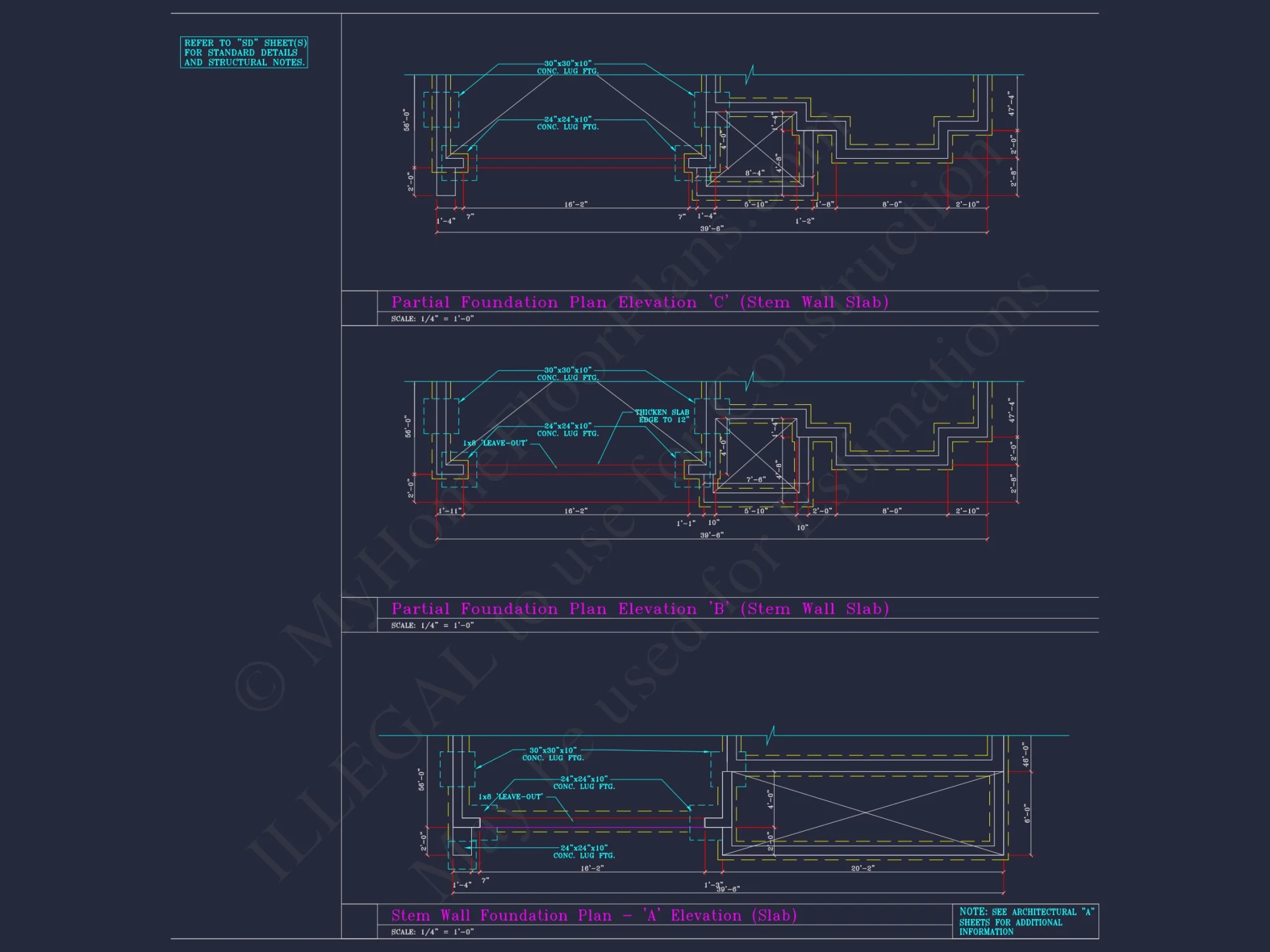 Spacious 3-Story house Plan with CAD Blueprints and Designs