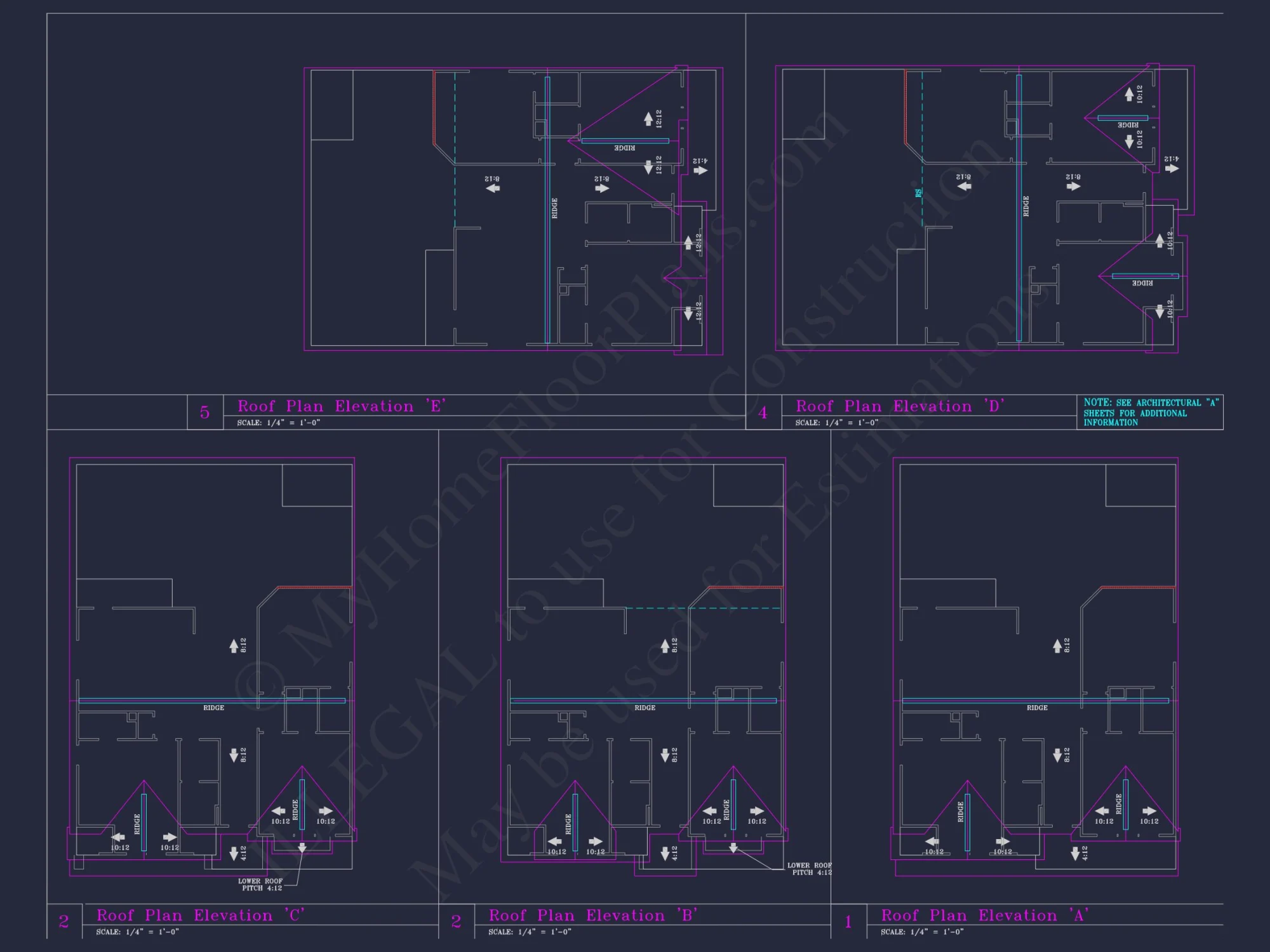Spacious 3-Story house Plan with CAD Blueprints and Designs