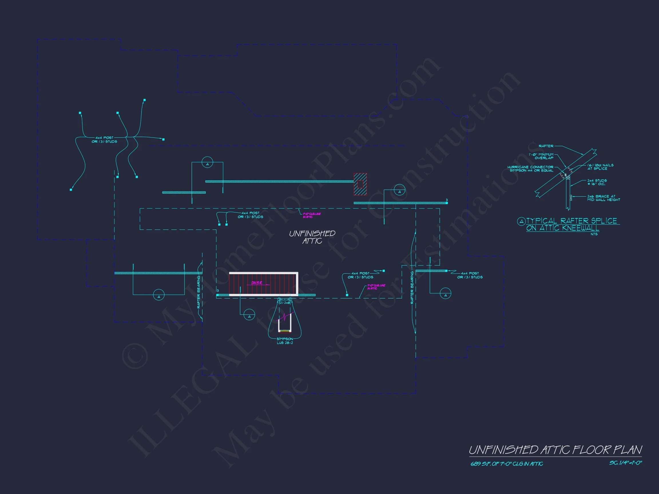 8-1340 HOUSE PLAN - Spacious 2-Story House Floor Plan with French Country Design 14 Spacious 2-Story house Floor Plan with French Country Design