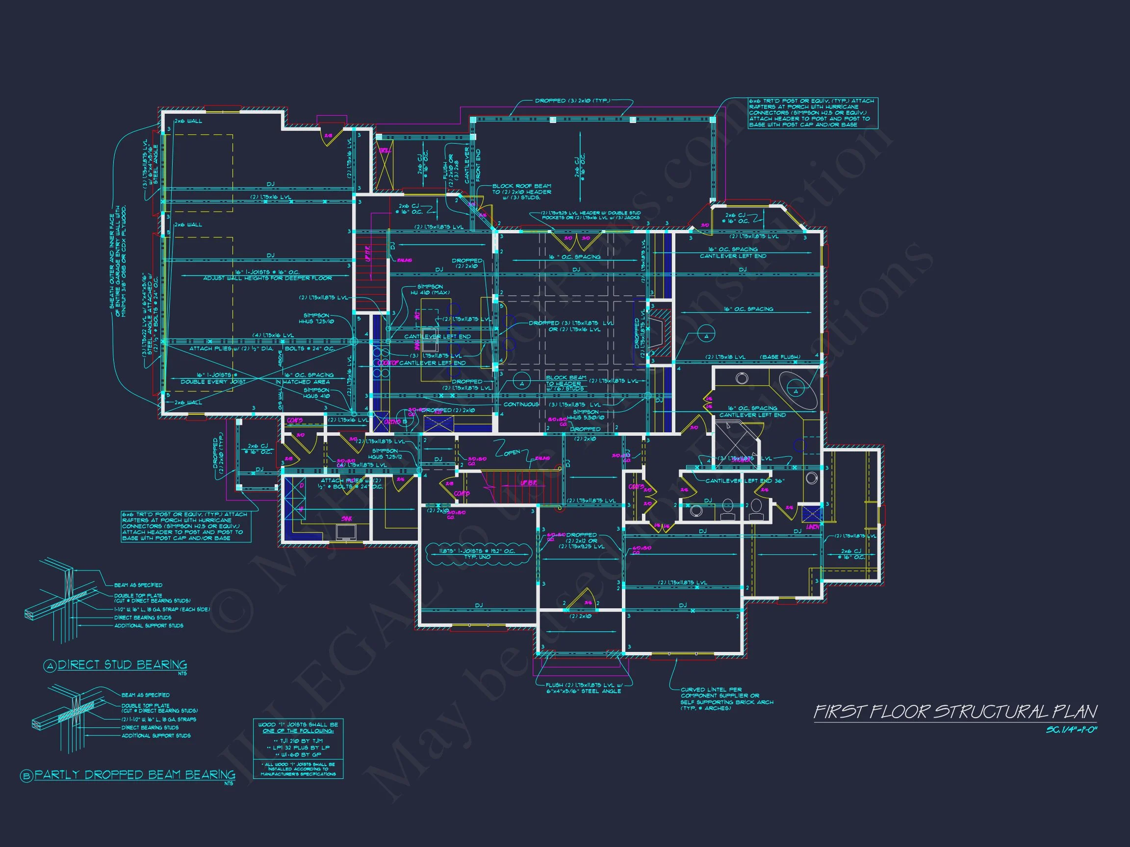 8-1340 HOUSE PLAN - Spacious 2-Story House Floor Plan with French Country Design 12 Spacious 2-Story house Floor Plan with French Country Design