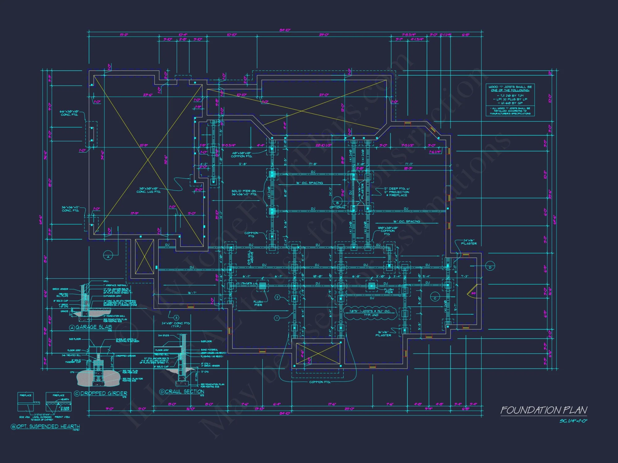 Spacious 2-Story house Floor Plan with French Country Design