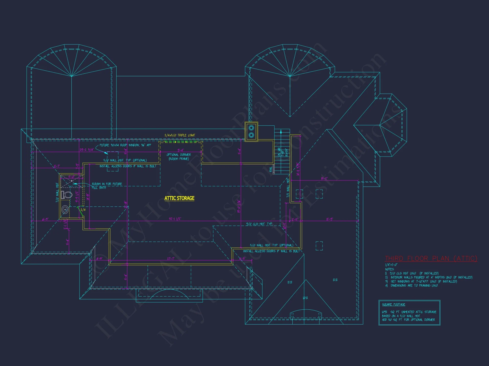 Elegant house Plan with Detailed Floor Plans, CAD Designs & Blueprint