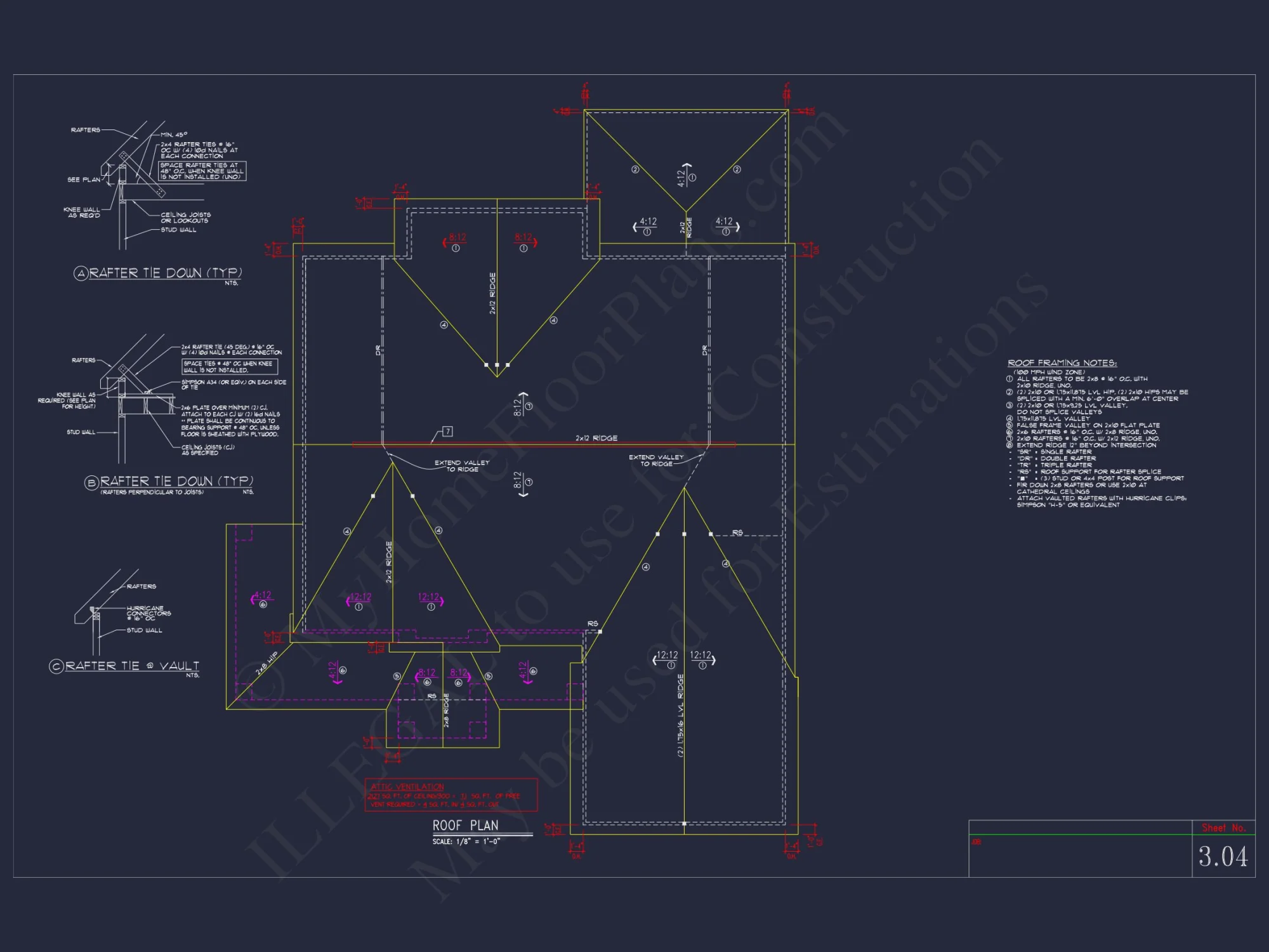 Beautiful 2-Story house Plan with 5 Bedrooms, Bonus Room & 3-Car Garage