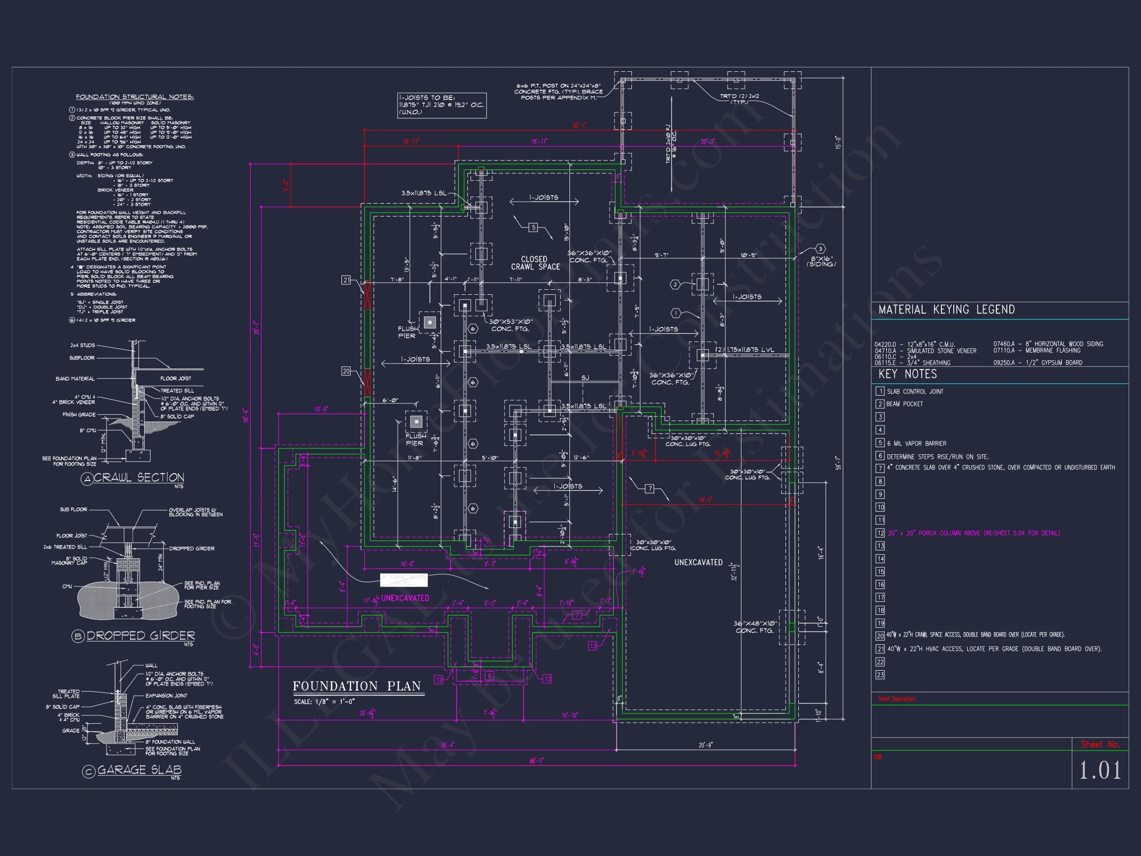 8-1031 HOUSE PLAN - Beautiful 2-Story House Plan with 5 Bedrooms, Bonus Room & 3-Car Garage 16 Beautiful 2-Story house Plan with 5 Bedrooms, Bonus Room & 3-Car Garage