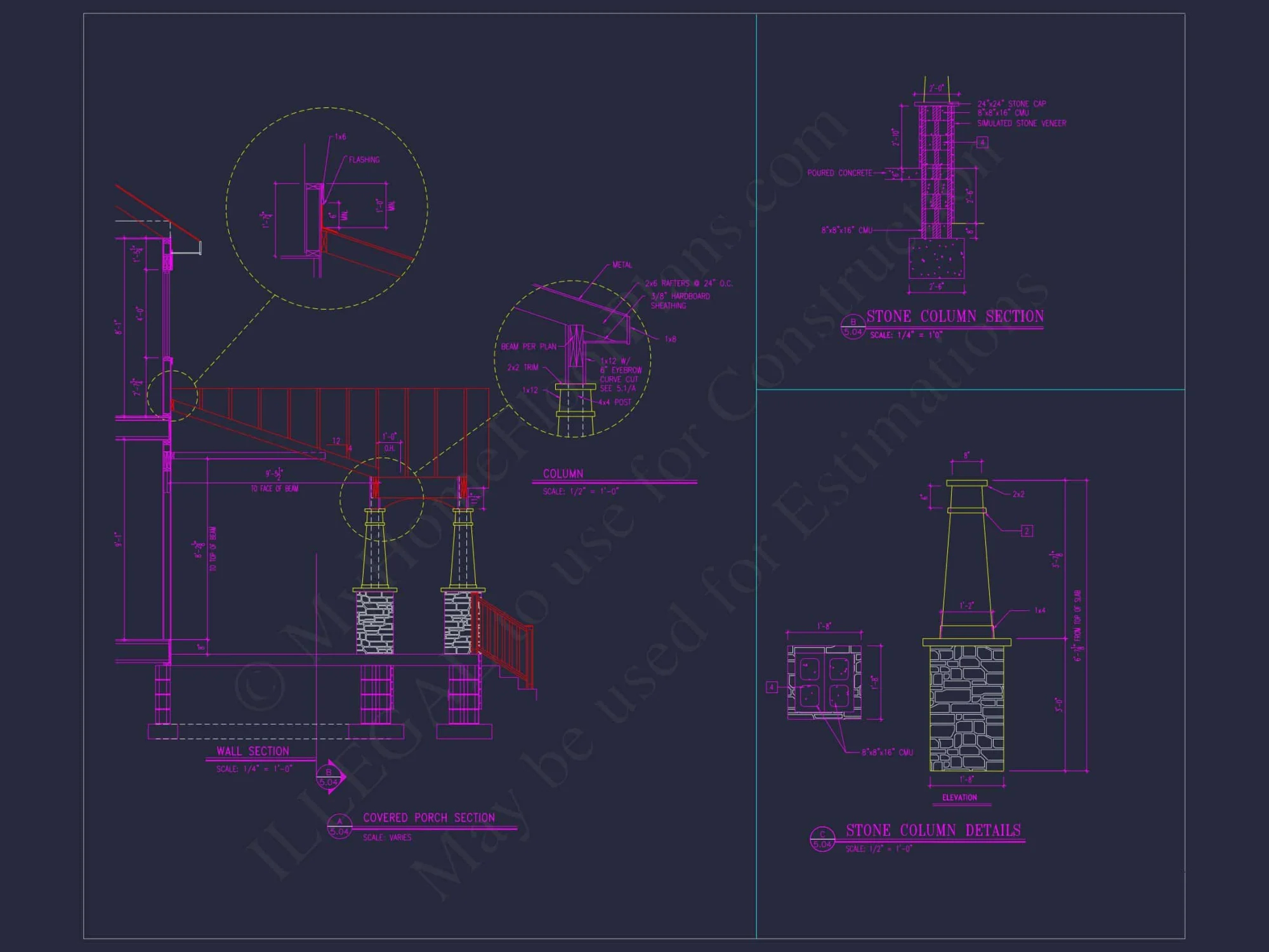 Beautiful 2-Story house Plan with 5 Bedrooms, Bonus Room & 3-Car Garage