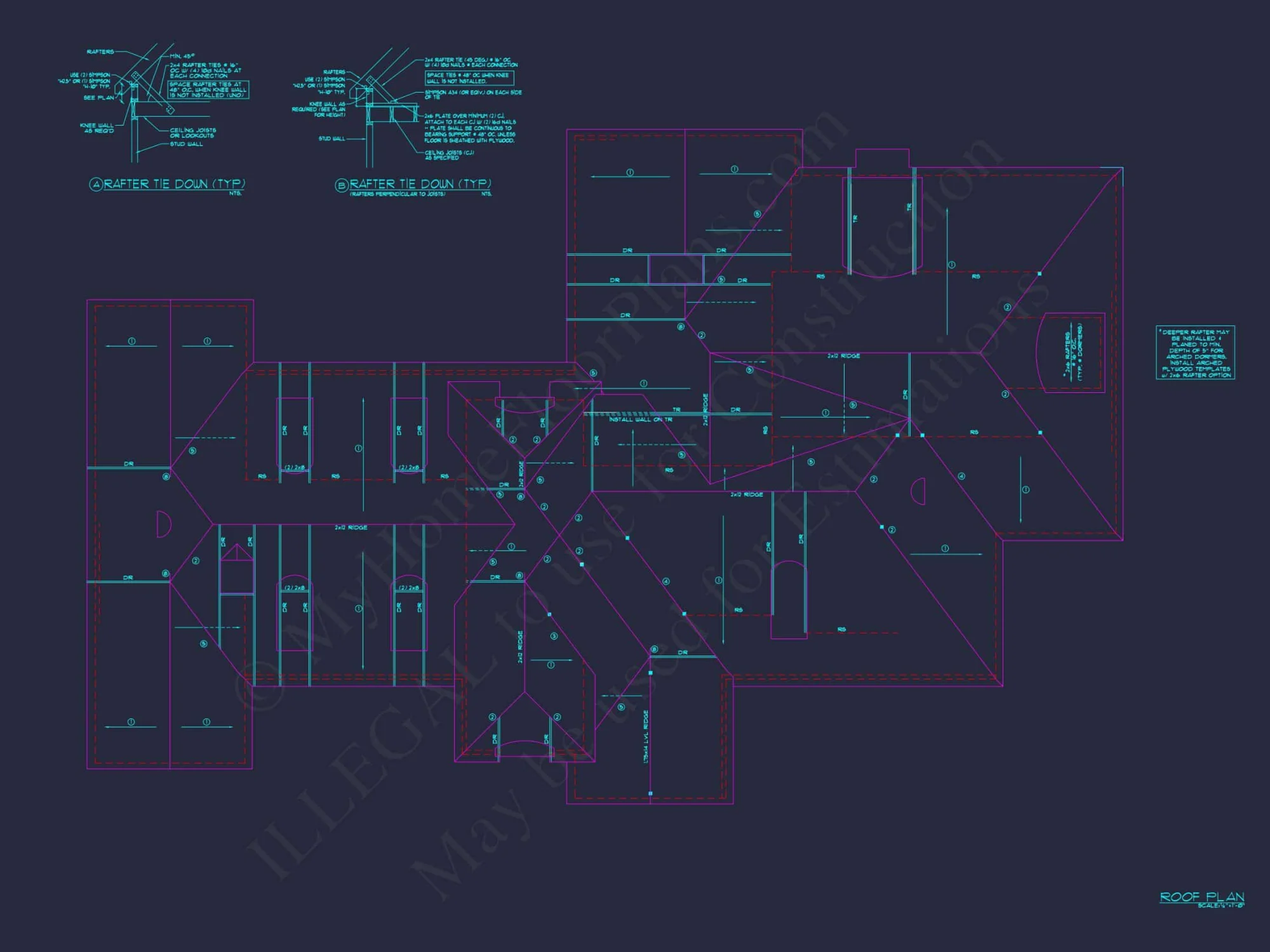 Stunning French Country house Plan with 1.5 Stories & CAD Designs