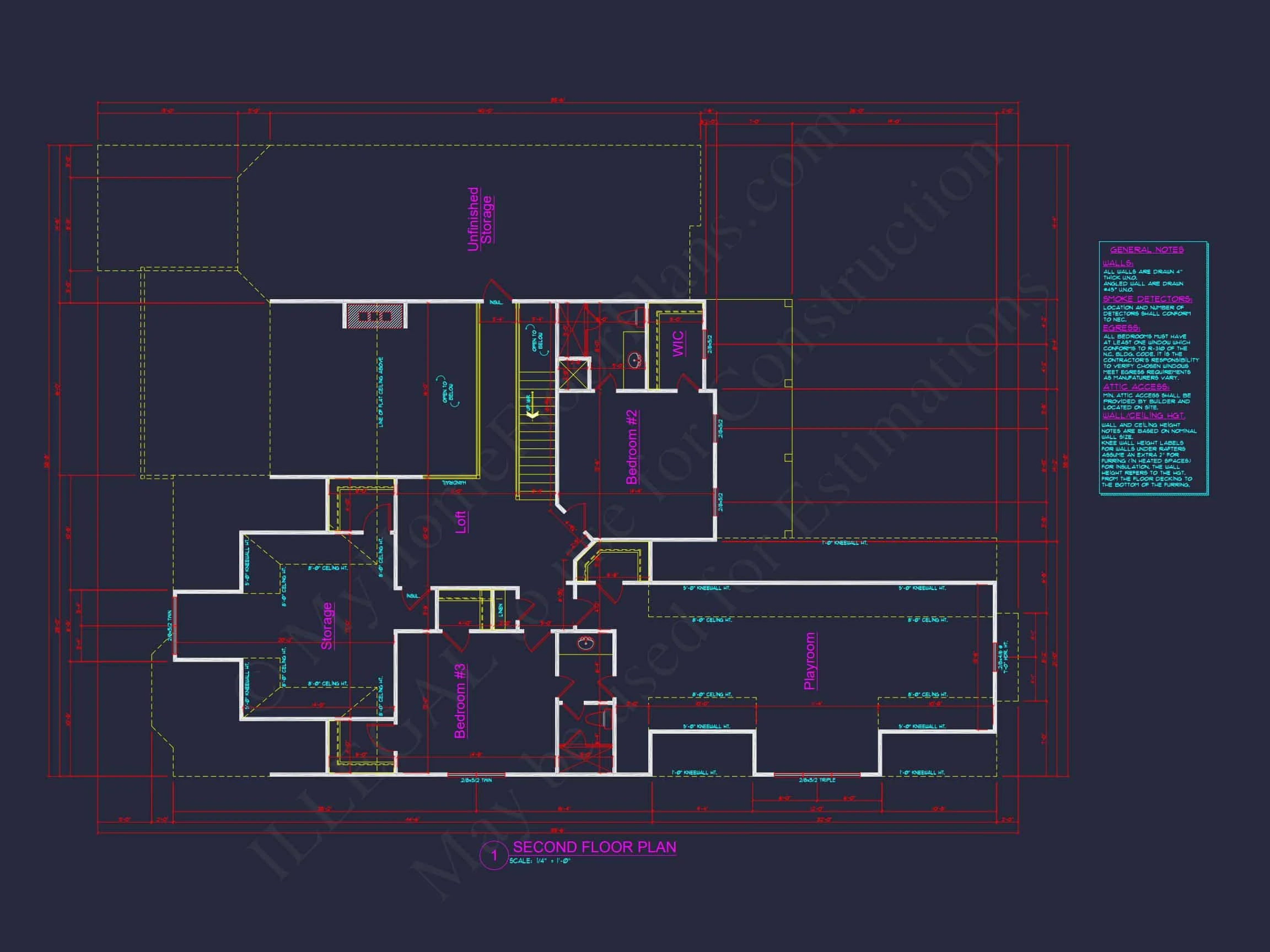 7-2278 HOUSE PLAN - Spacious 2-Story House Plan: CAD-Ready Floor Plan Design 11 Spacious 2-Story house Plan: CAD-Ready Floor Plan Design