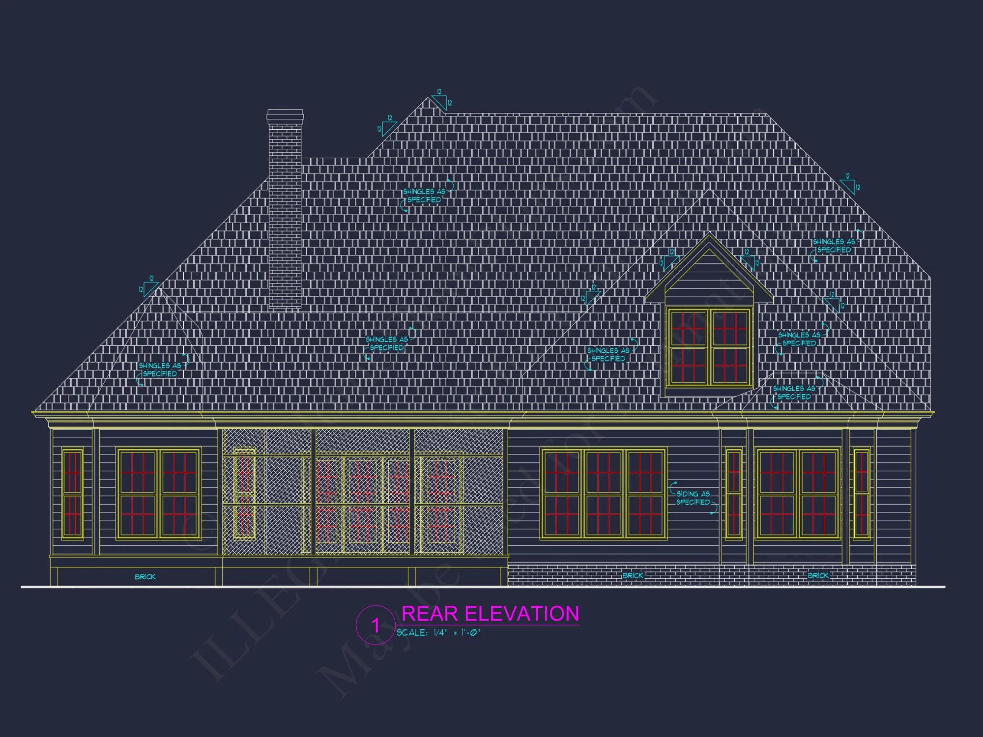 Spacious 2-Story house Plan: CAD-Ready Floor Plan Design