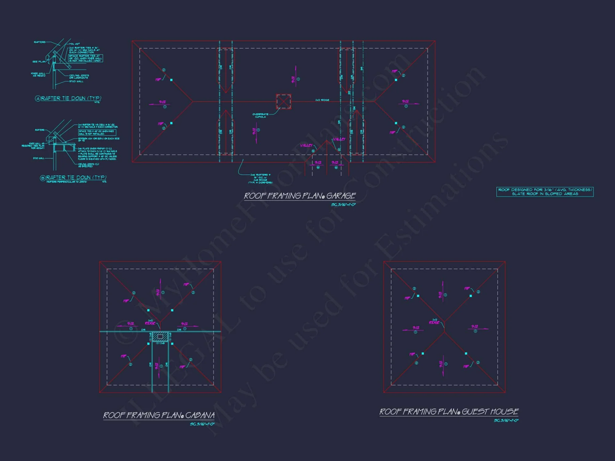 Elegant Georgian house Plan
