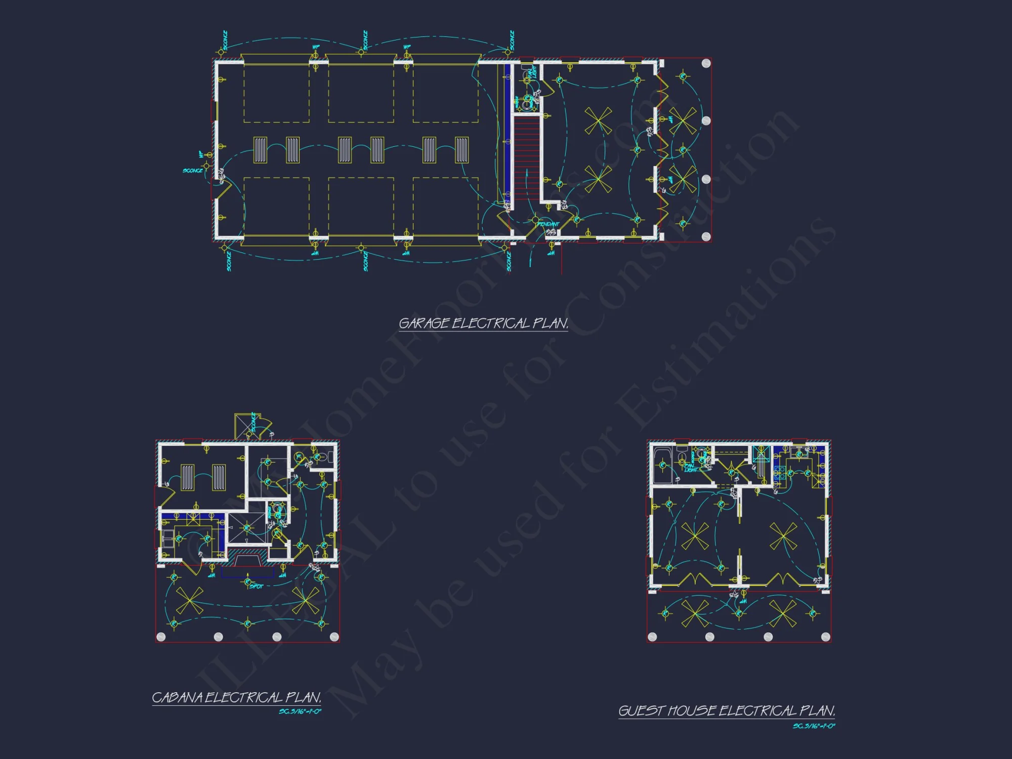 2-Story Luxury CAD Blueprint