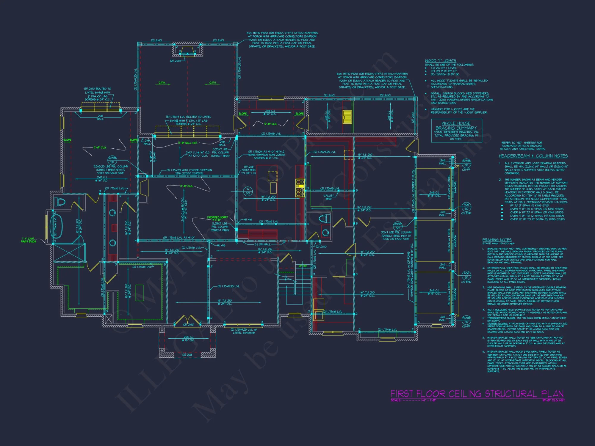 Stunning French Country house Plan with CAD Designs & Blueprint